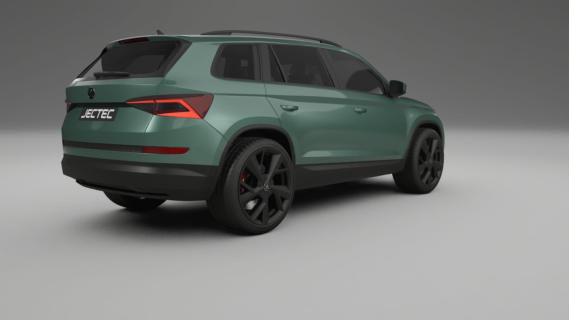 Škoda Kodiaq NS7 TPU Lackskyddsfilm | EVERGREEN Färgskiftande PPF – Komplett Förskuret Kit