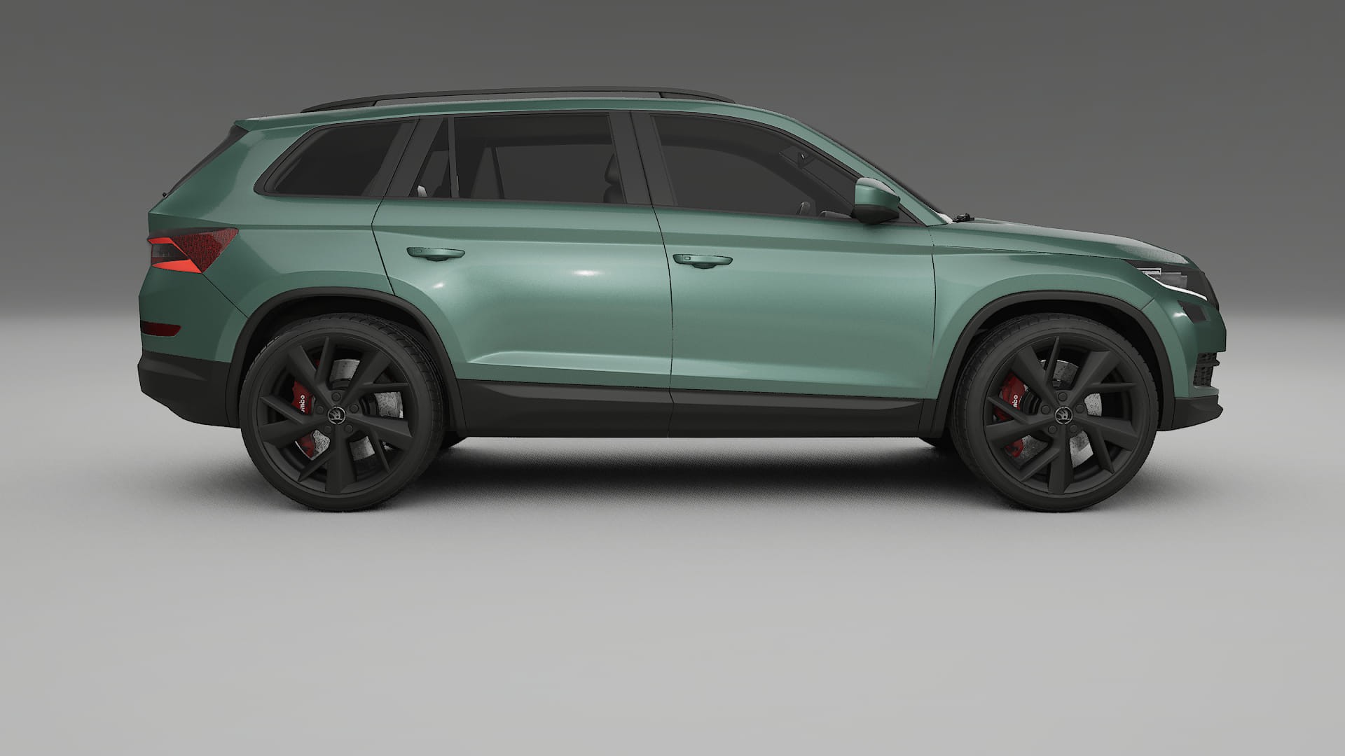 Škoda Kodiaq NS7 TPU Lackskyddsfilm | EVERGREEN Färgskiftande PPF – Komplett Förskuret Kit