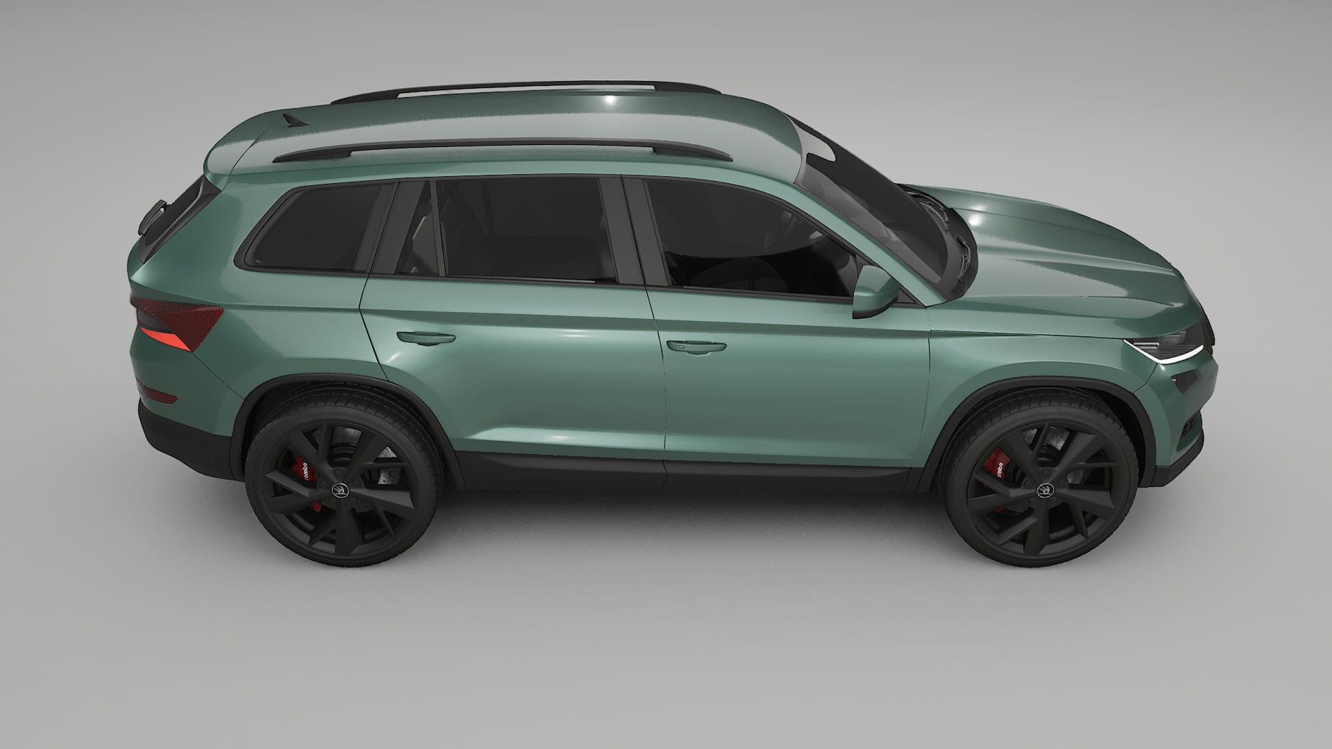 Škoda Kodiaq NS7 TPU Lackskyddsfilm | EVERGREEN Färgskiftande PPF – Komplett Förskuret Kit