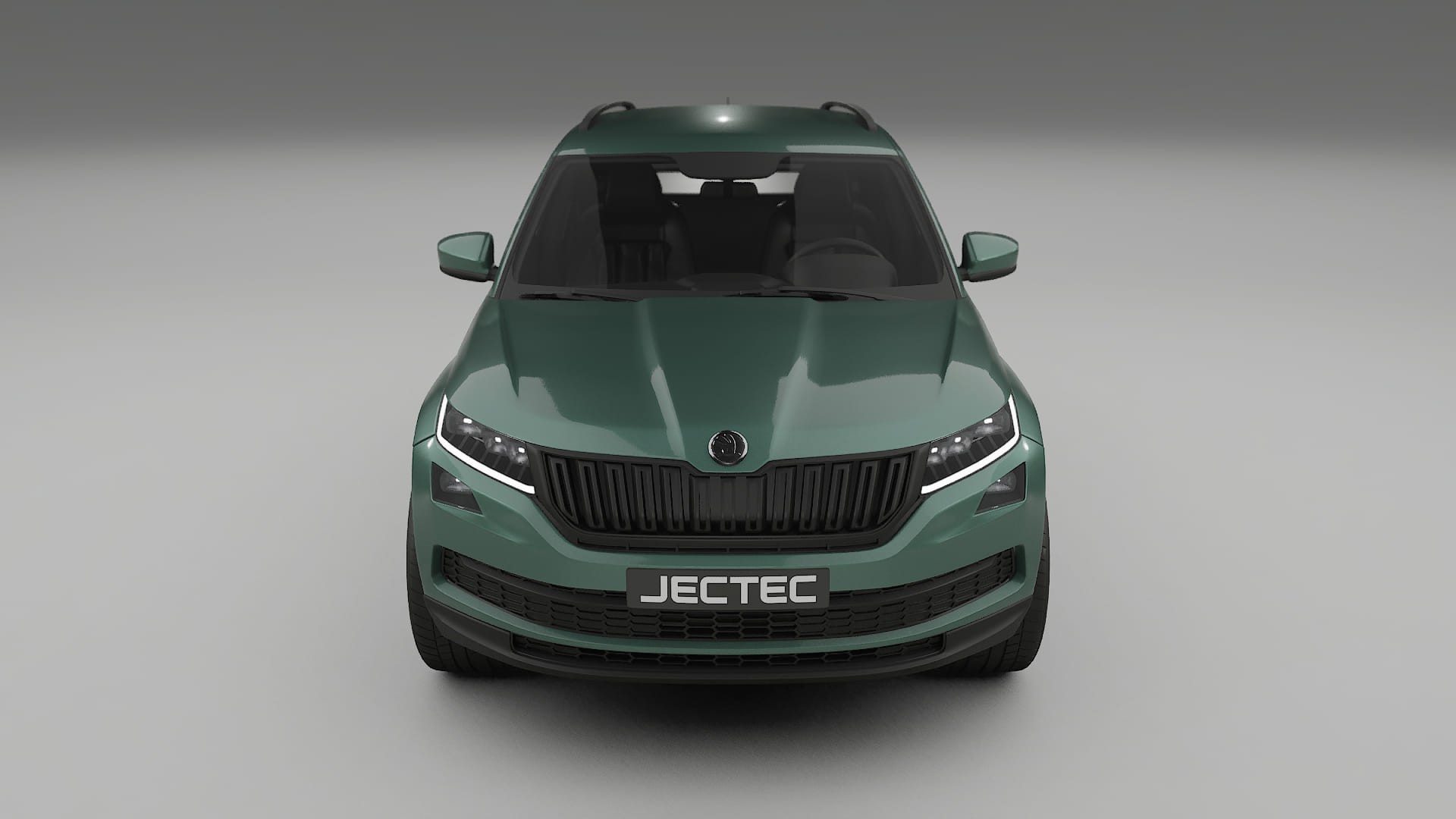 Škoda Kodiaq NS7 TPU Lackskyddsfilm | EVERGREEN Färgskiftande PPF – Komplett Förskuret Kit