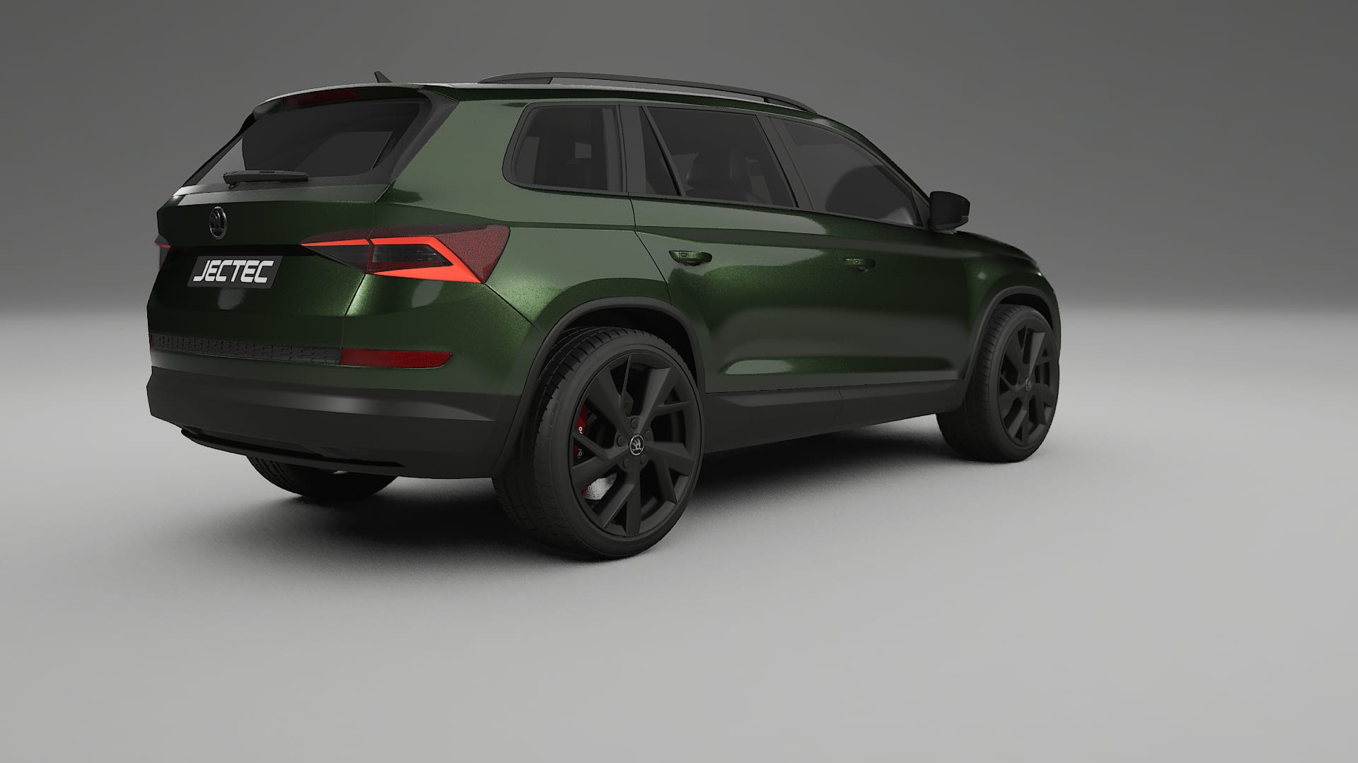 Škoda Kodiaq NS7 TPU Lackskyddsfilm | LAGOON Färgskiftande PPF – Komplett Förskuret Kit