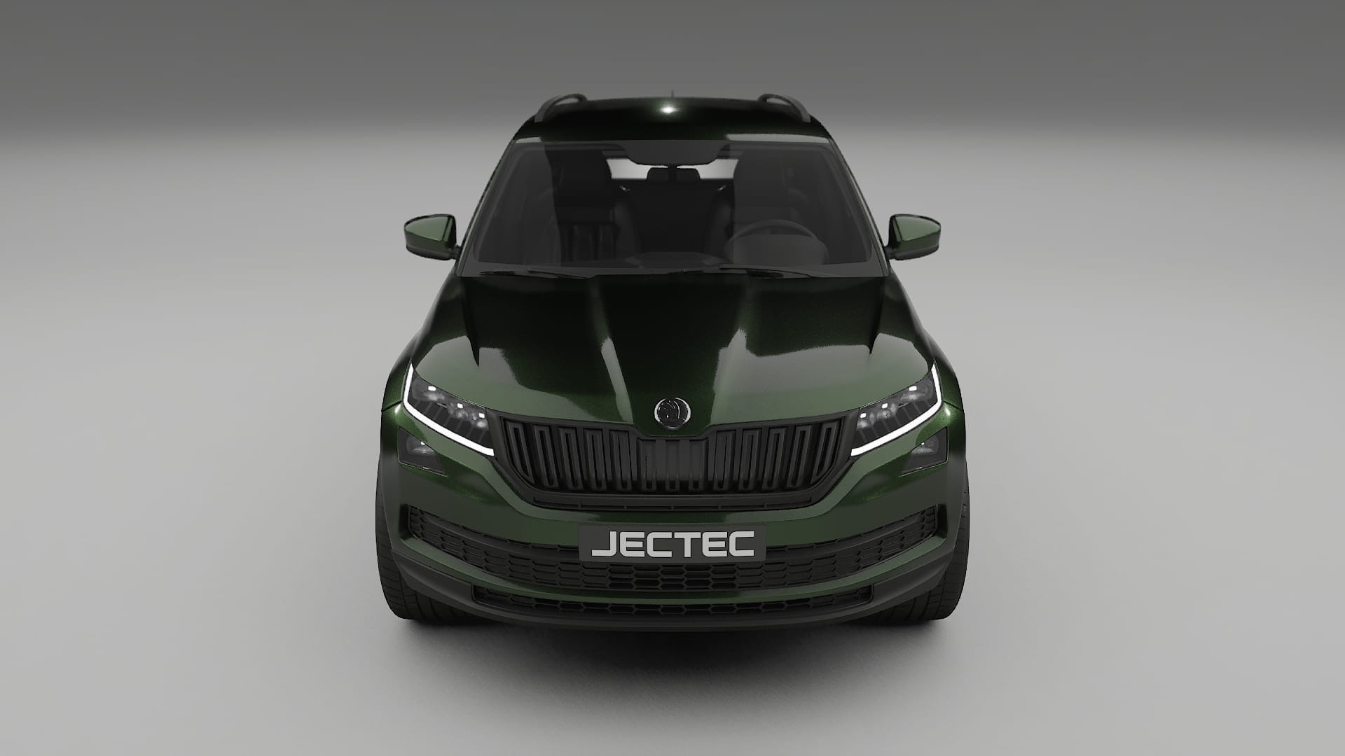 Škoda Kodiaq NS7 TPU Lackskyddsfilm | LAGOON Färgskiftande PPF – Komplett Förskuret Kit