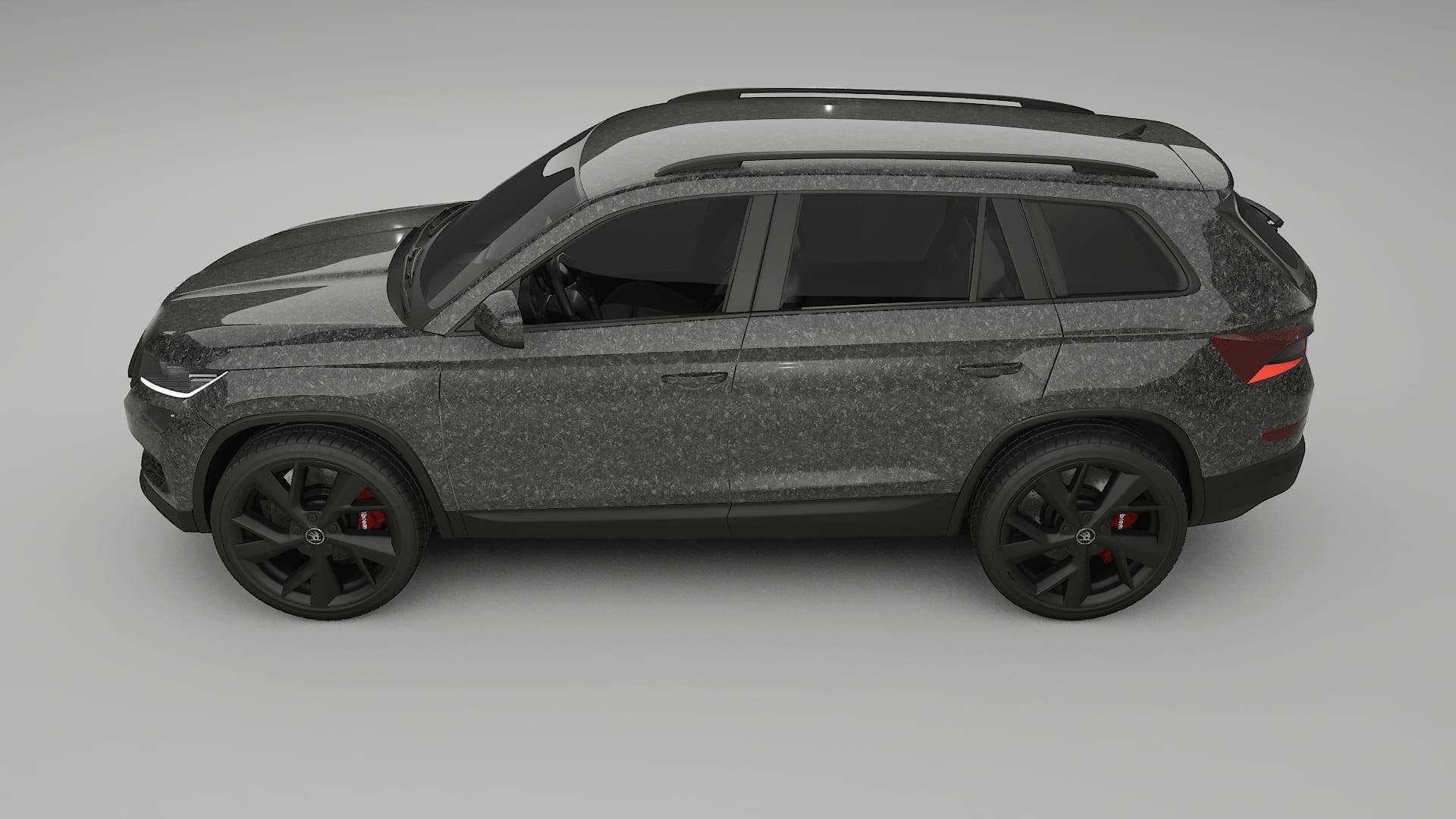 Škoda Kodiaq NS7 TPU Lackskyddsfilm | FORGED S Färgskiftande PPF – Komplett Förskuret Kit