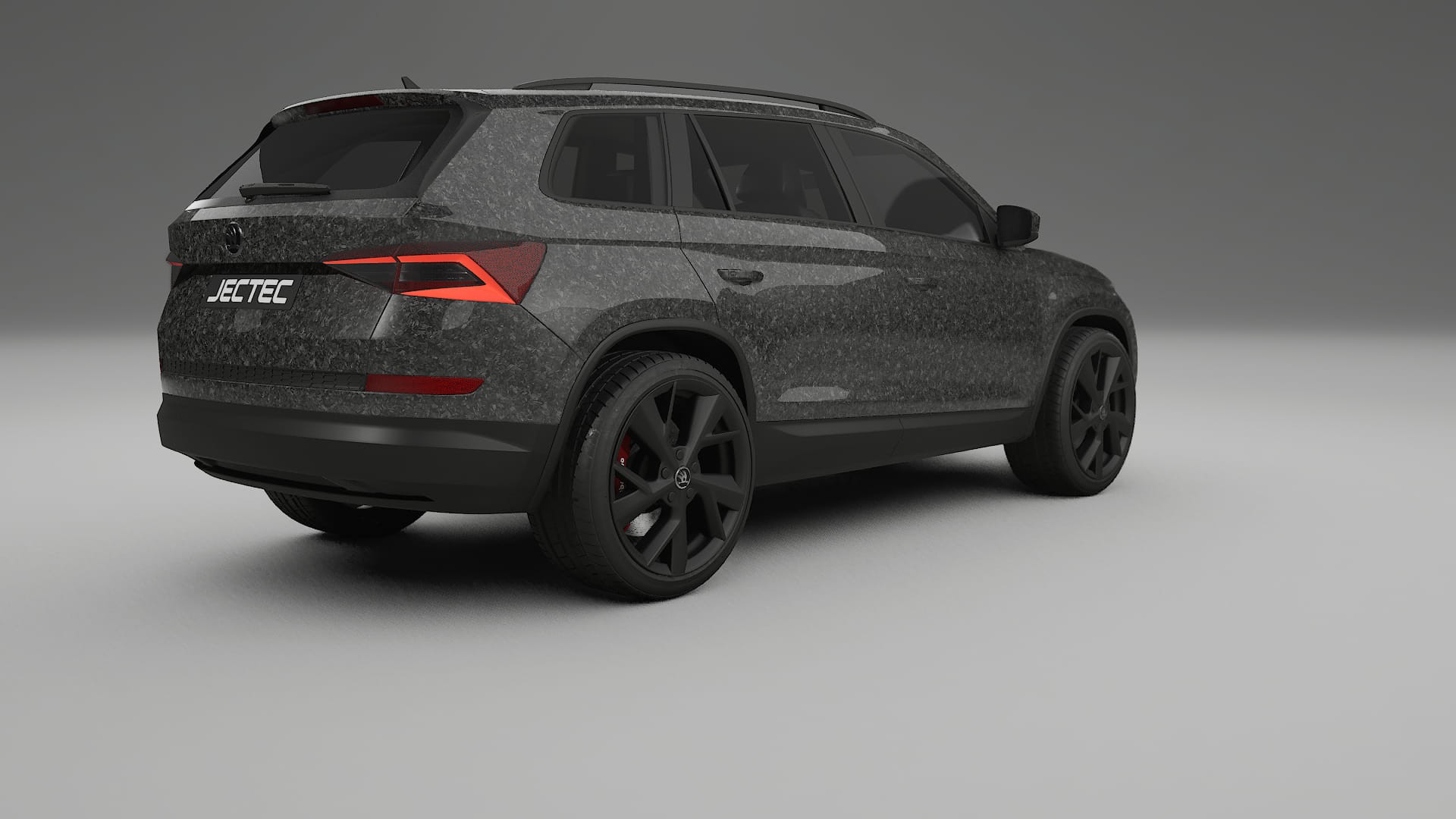 Škoda Kodiaq NS7 TPU Lackskyddsfilm | FORGED S Färgskiftande PPF – Komplett Förskuret Kit