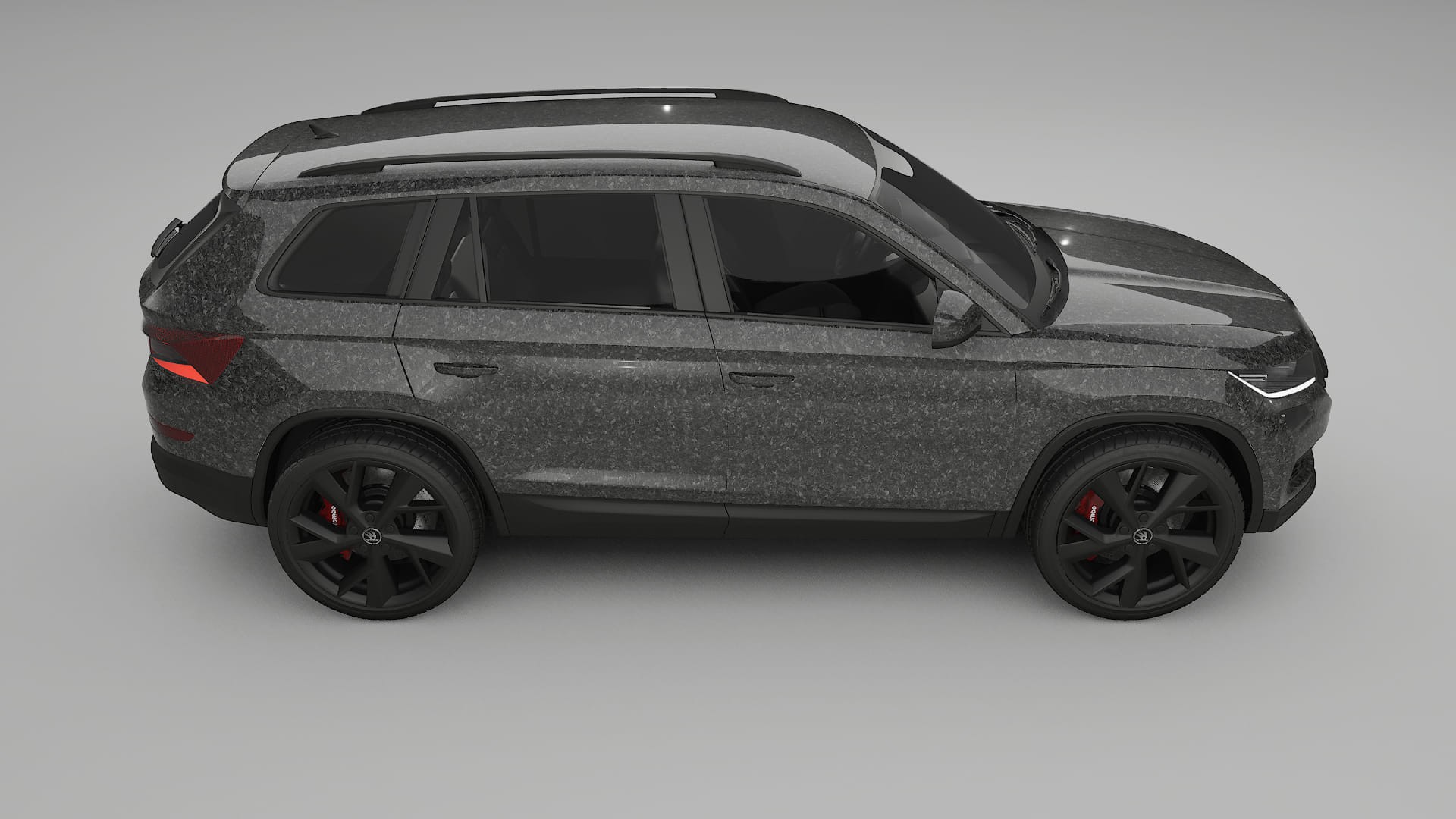 Škoda Kodiaq NS7 TPU Lackskyddsfilm | FORGED S Färgskiftande PPF – Komplett Förskuret Kit
