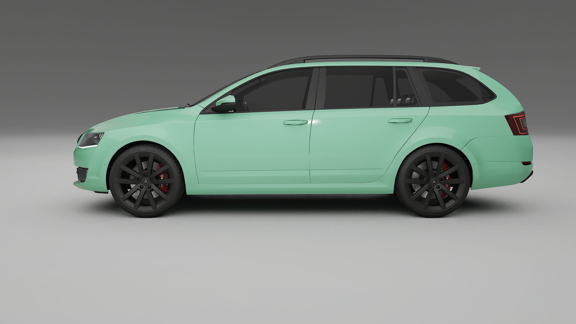 Škoda Octavia combi 5E TPU Lackskyddsfilm | DUSTY Färgskiftande PPF – Komplett Förskuret Kit