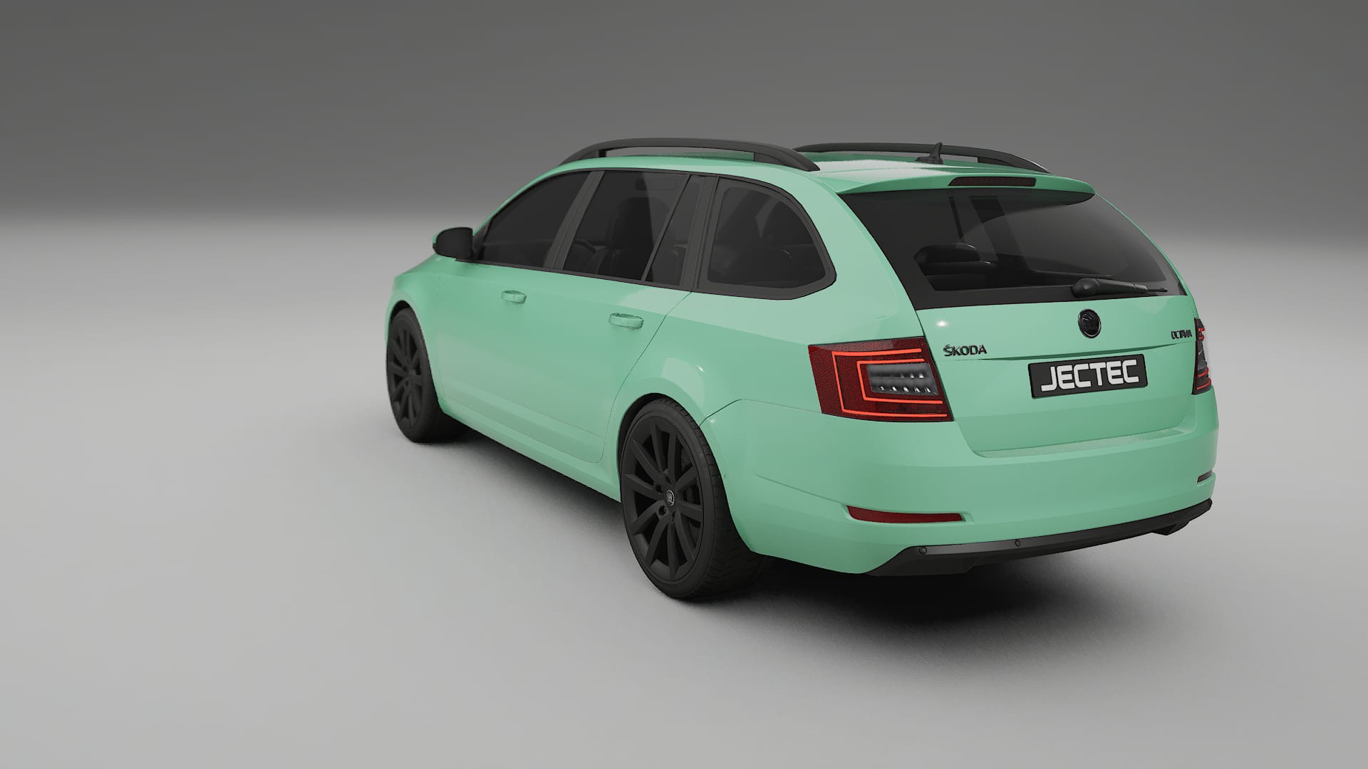 Škoda Octavia combi 5E TPU Lackskyddsfilm | DUSTY Färgskiftande PPF – Komplett Förskuret Kit