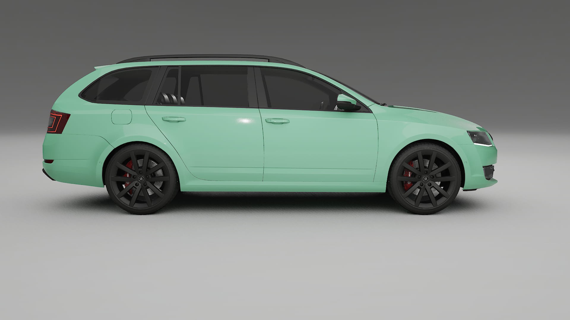 Škoda Octavia combi 5E TPU Lackskyddsfilm | DUSTY Färgskiftande PPF – Komplett Förskuret Kit