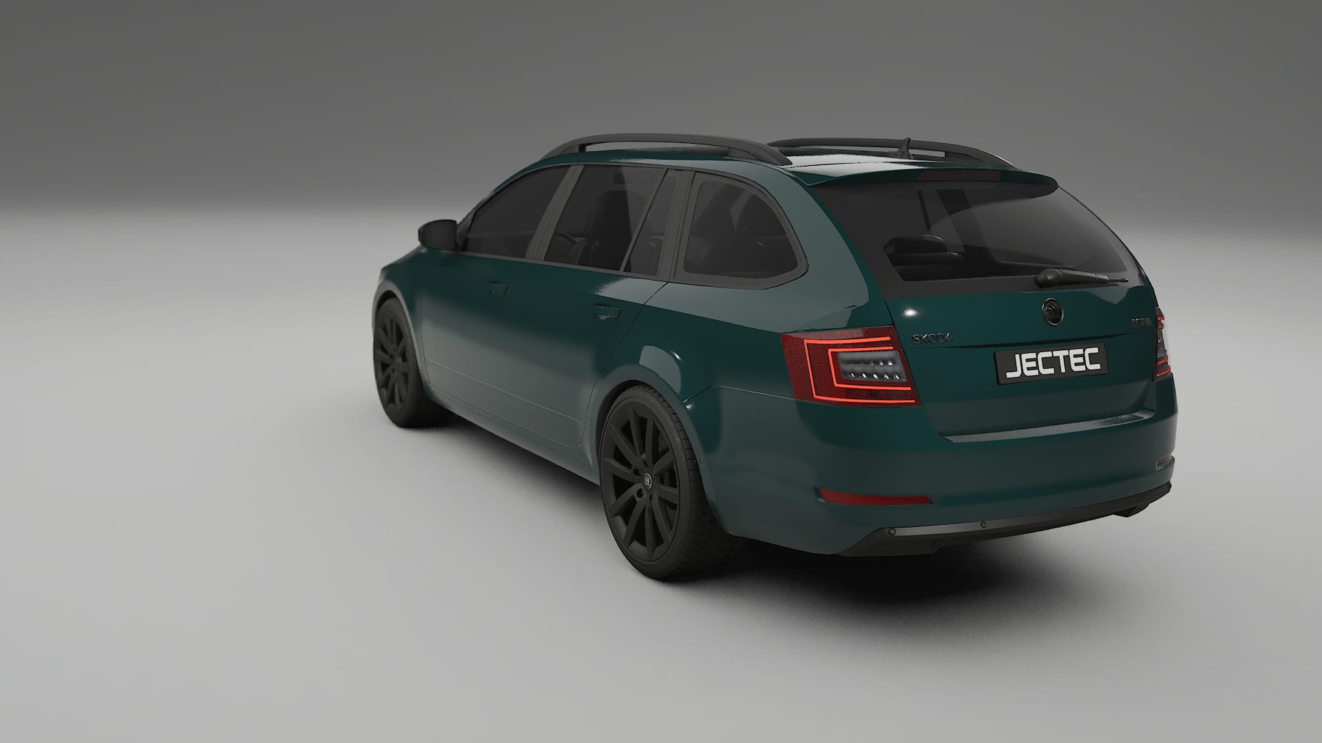 Škoda Octavia combi 5E TPU Lackskyddsfilm | INFERNO Färgskiftande PPF – Komplett Förskuret Kit