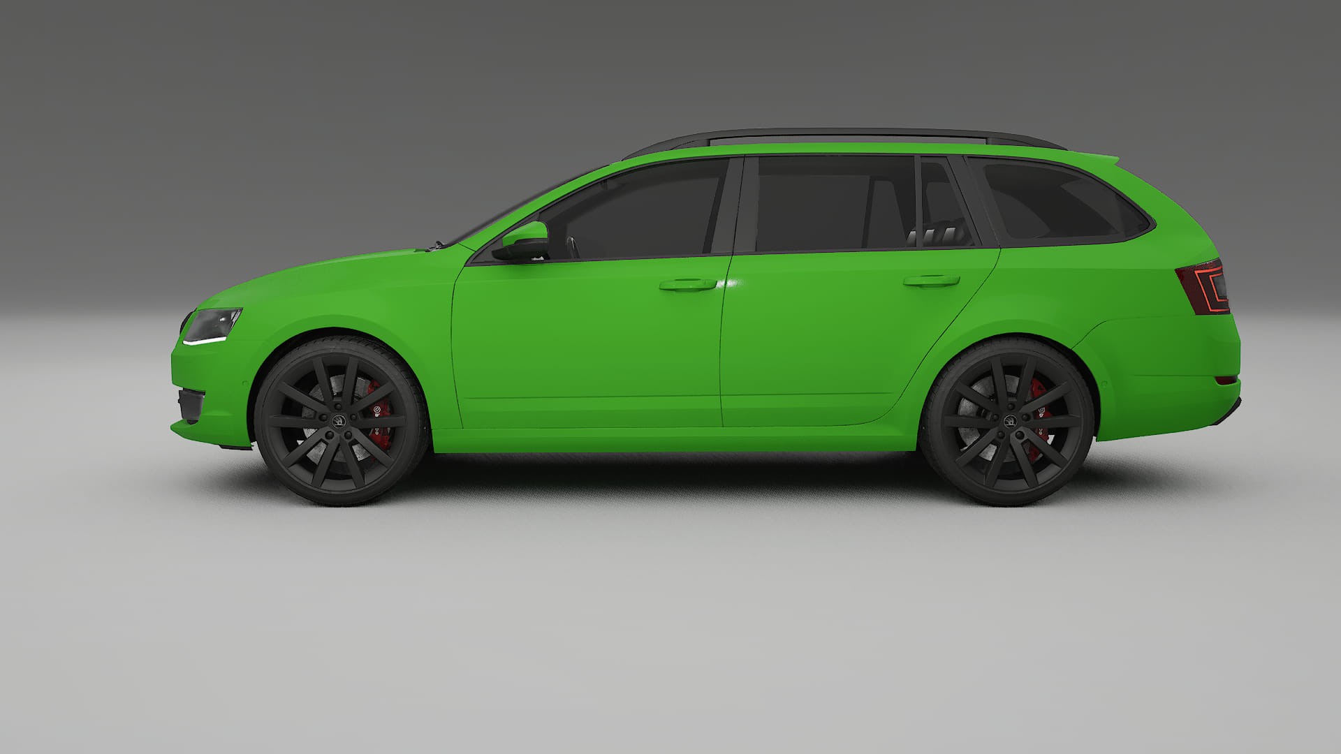 Škoda Octavia combi 5E TPU Lackskyddsfilm | VENOM Färgskiftande PPF – Komplett Förskuret Kit