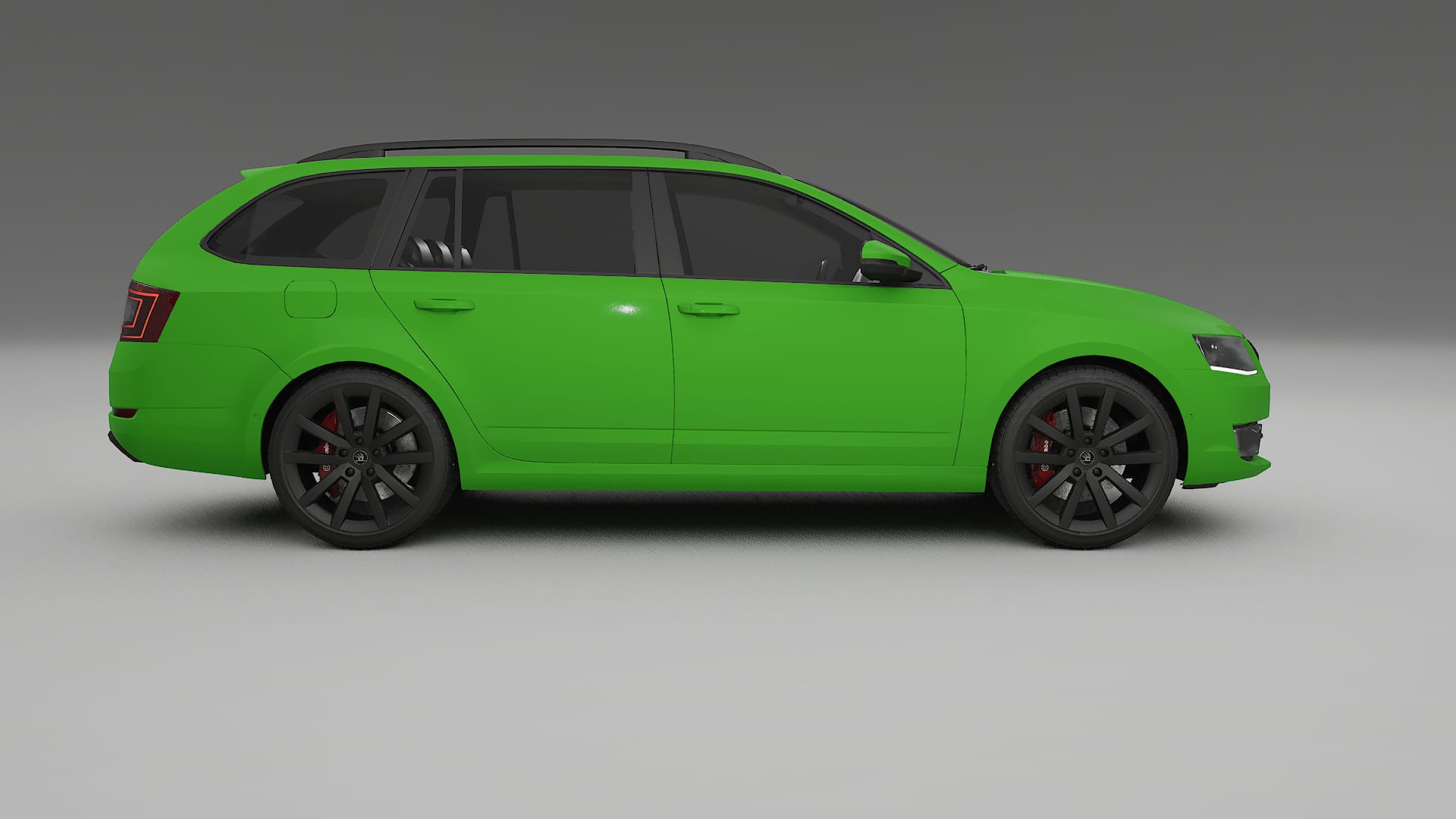 Škoda Octavia combi 5E TPU Lackskyddsfilm | VENOM Färgskiftande PPF – Komplett Förskuret Kit