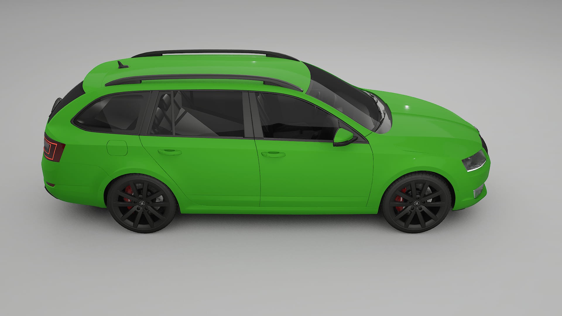 Škoda Octavia combi 5E TPU Lackskyddsfilm | VENOM Färgskiftande PPF – Komplett Förskuret Kit