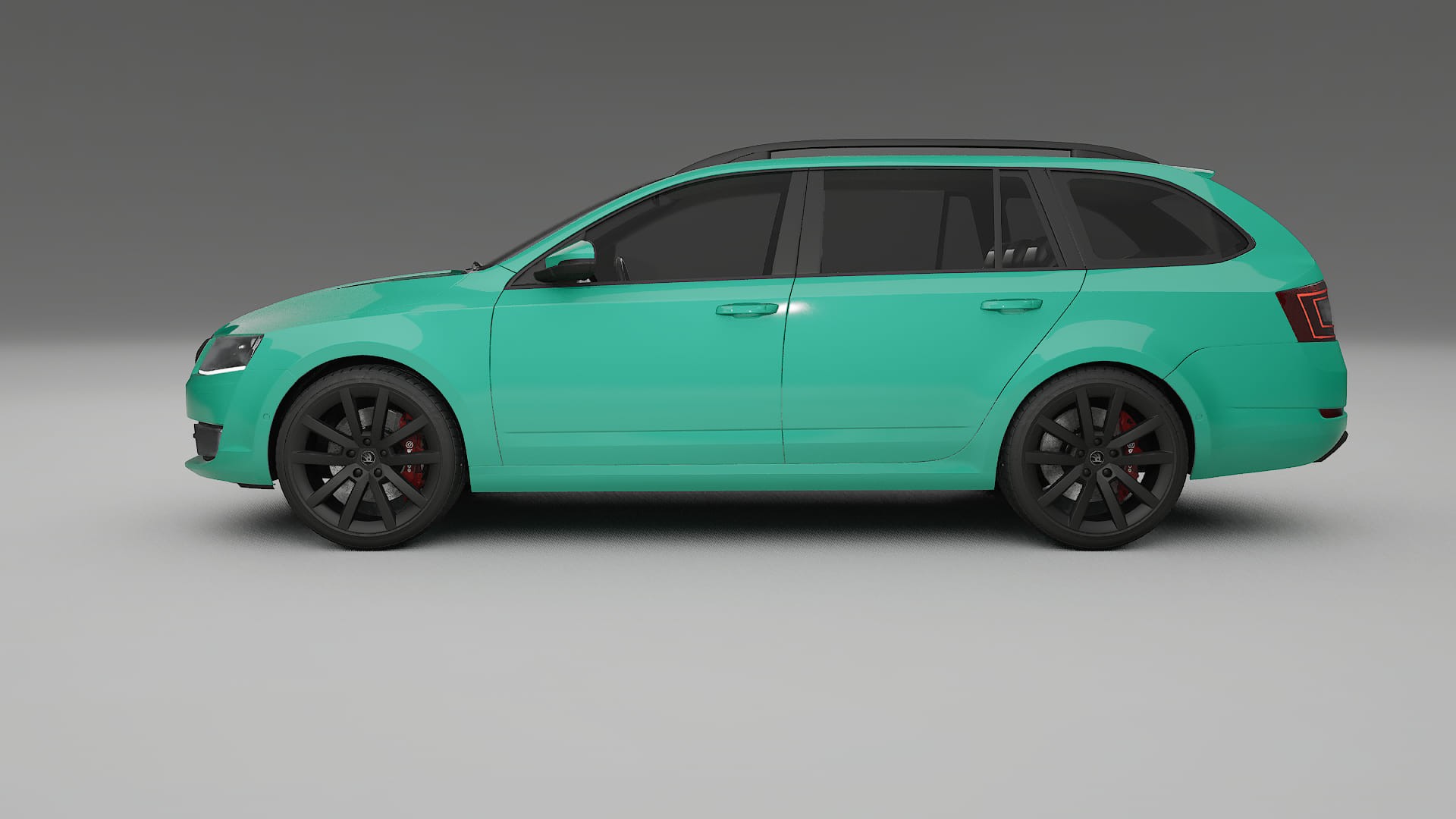 Škoda Octavia combi 5E TPU Lackskyddsfilm | JEWEL Färgskiftande PPF – Komplett Förskuret Kit