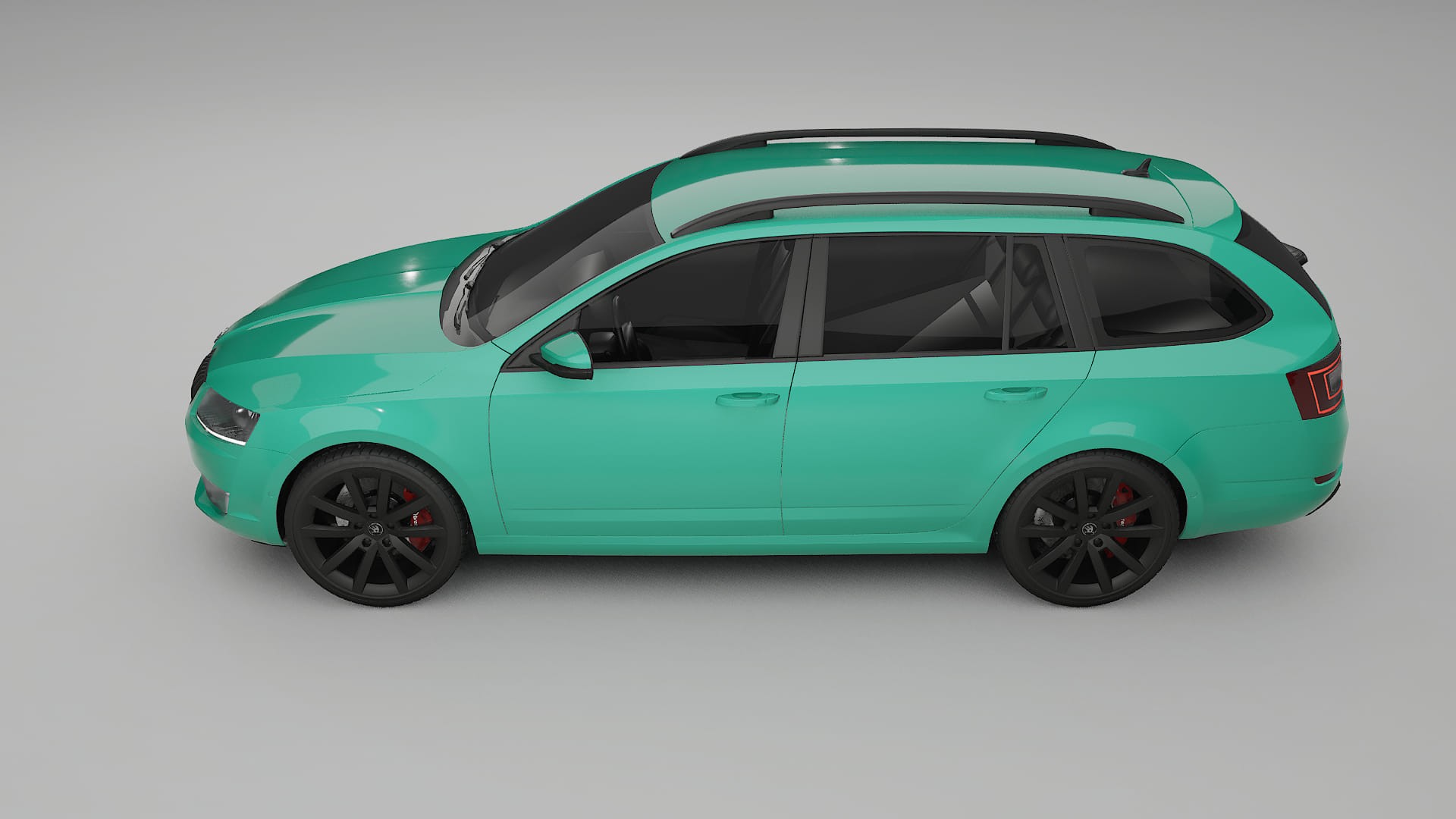 Škoda Octavia combi 5E TPU Lackskyddsfilm | JEWEL Färgskiftande PPF – Komplett Förskuret Kit