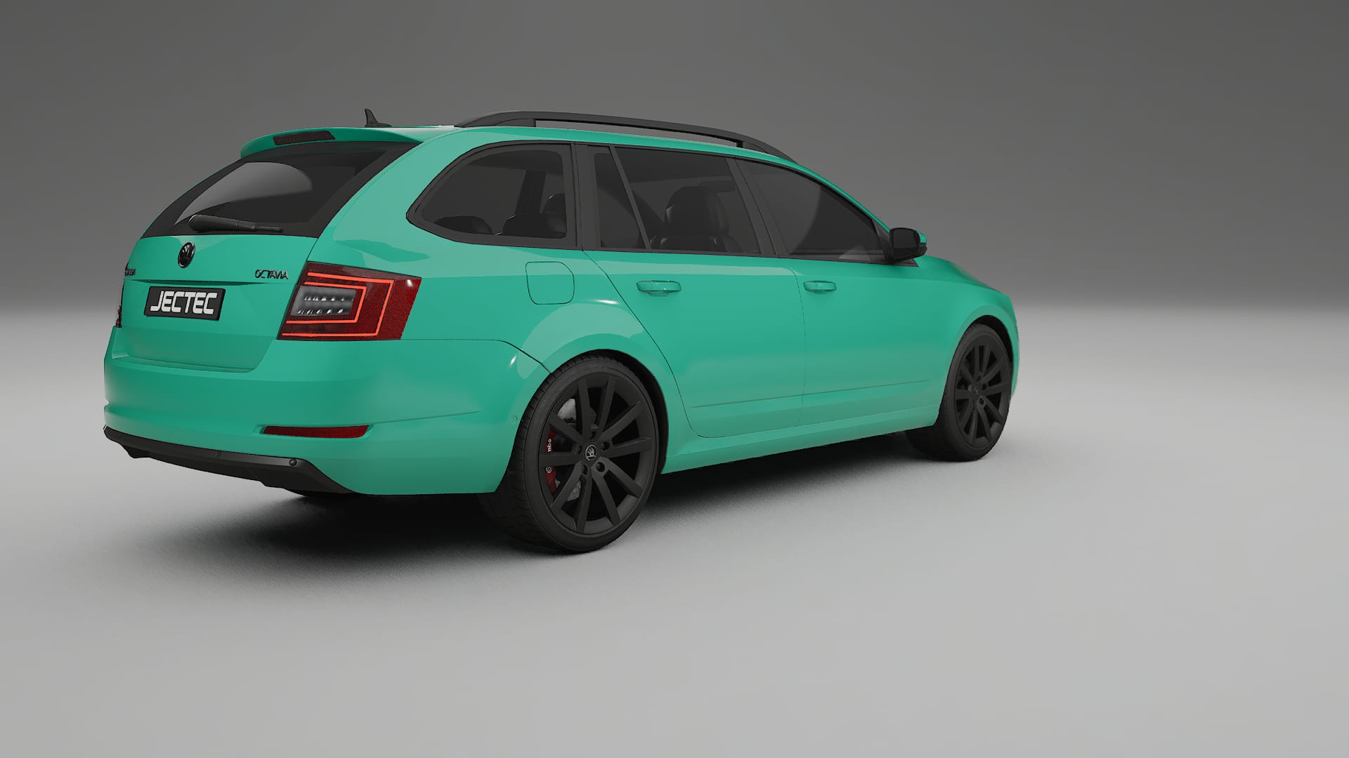 Škoda Octavia combi 5E TPU Lackskyddsfilm | JEWEL Färgskiftande PPF – Komplett Förskuret Kit