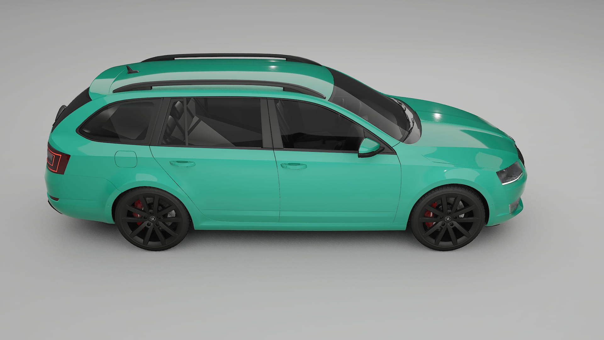 Škoda Octavia combi 5E TPU Lackskyddsfilm | JEWEL Färgskiftande PPF – Komplett Förskuret Kit