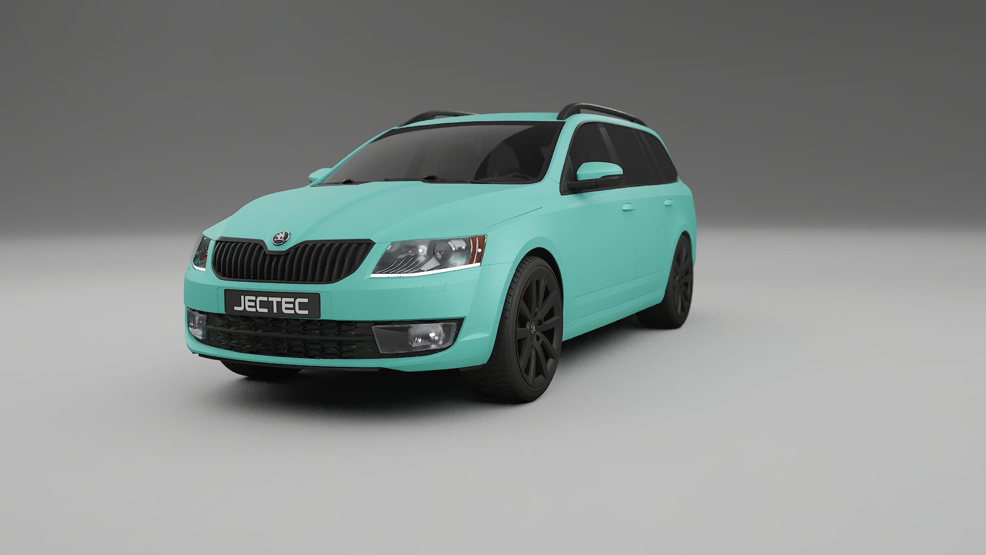 Škoda Octavia combi 5E TPU Lackskyddsfilm | FROST Färgskiftande PPF – Komplett Förskuret Kit