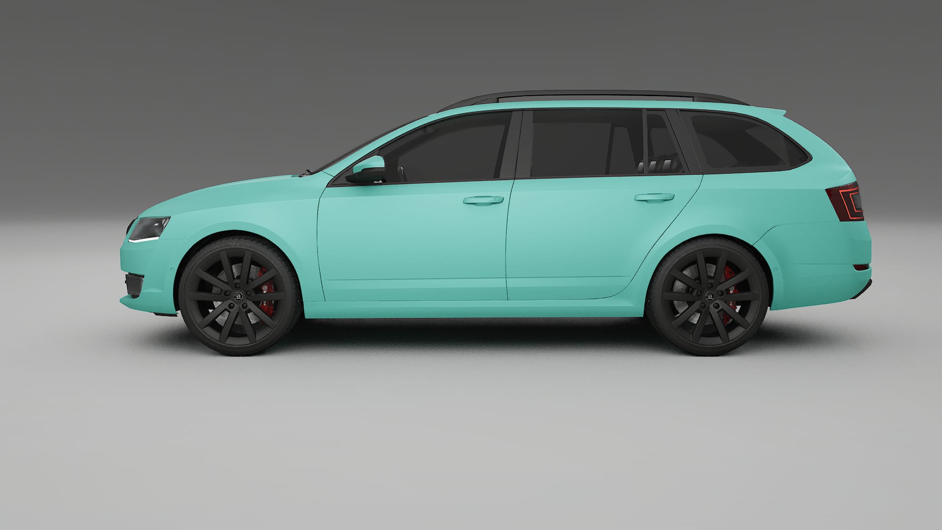 Škoda Octavia combi 5E TPU Lackskyddsfilm | FROST Färgskiftande PPF – Komplett Förskuret Kit