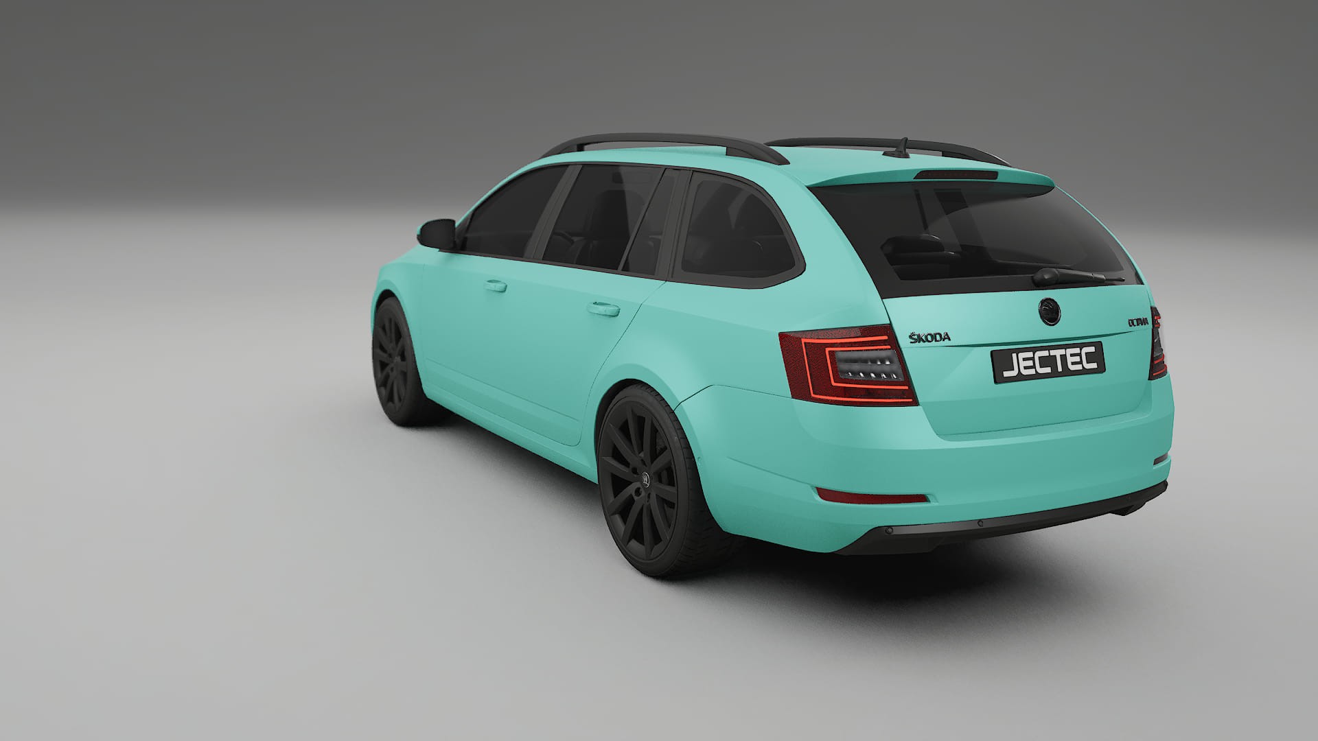 Škoda Octavia combi 5E TPU Lackskyddsfilm | FROST Färgskiftande PPF – Komplett Förskuret Kit