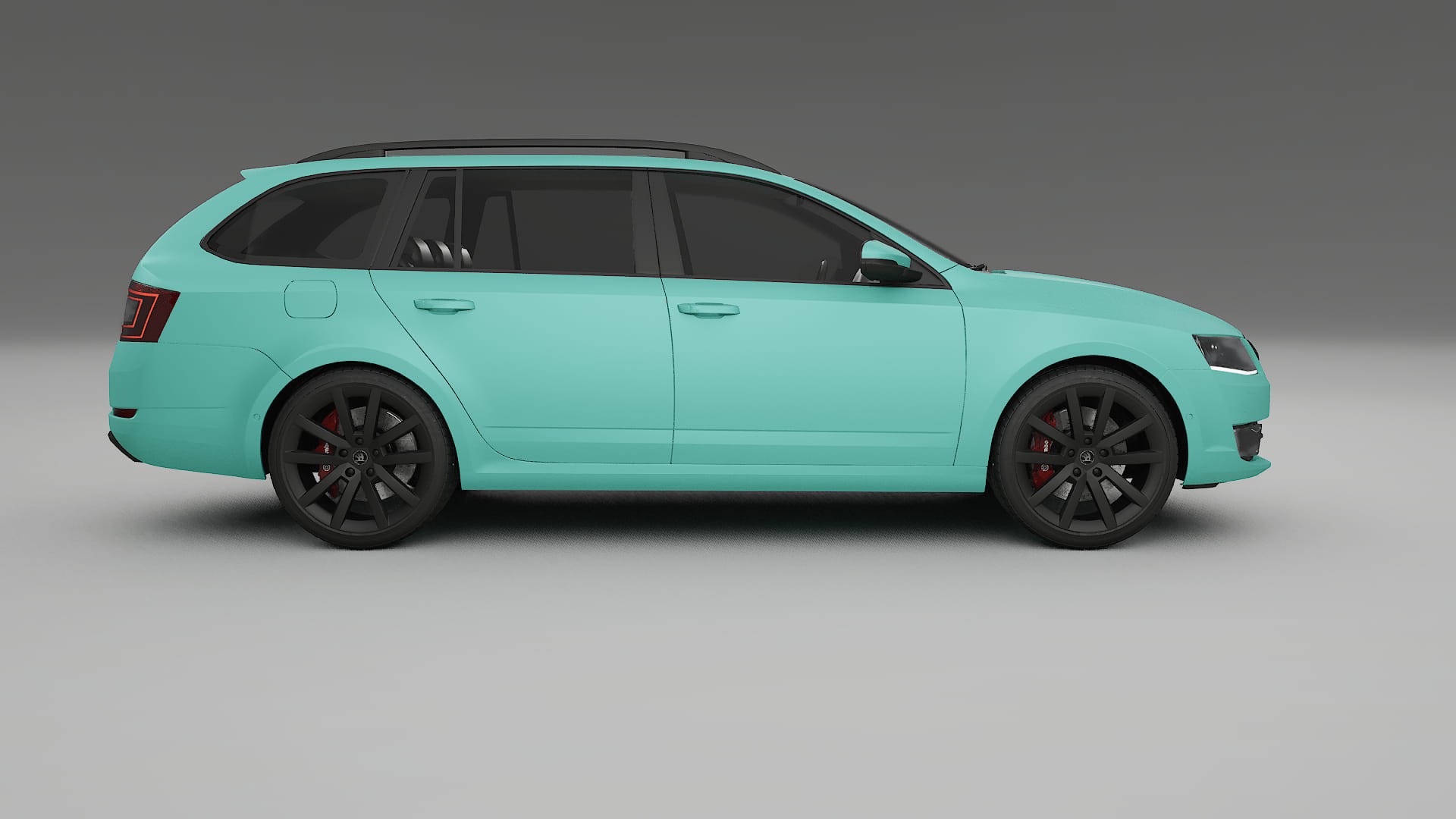 Škoda Octavia combi 5E TPU Lackskyddsfilm | FROST Färgskiftande PPF – Komplett Förskuret Kit