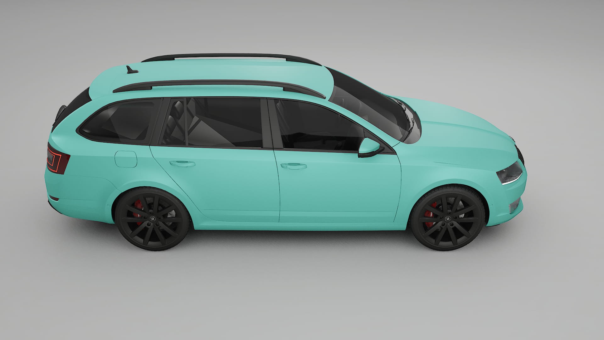 Škoda Octavia combi 5E TPU Lackskyddsfilm | FROST Färgskiftande PPF – Komplett Förskuret Kit