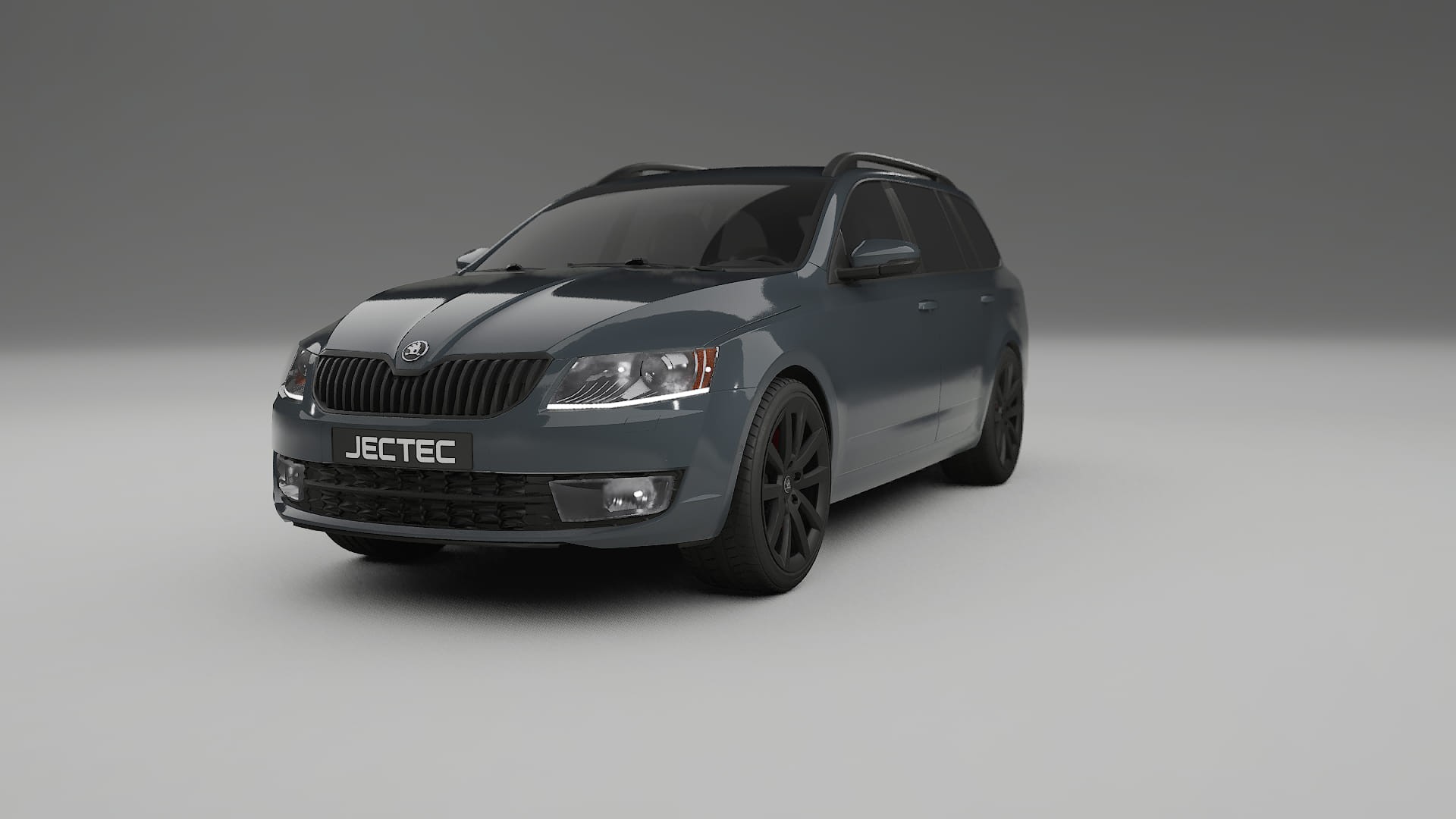 Škoda Octavia combi 5E TPU Lackskyddsfilm | GRANITE Färgskiftande PPF – Komplett Förskuret Kit