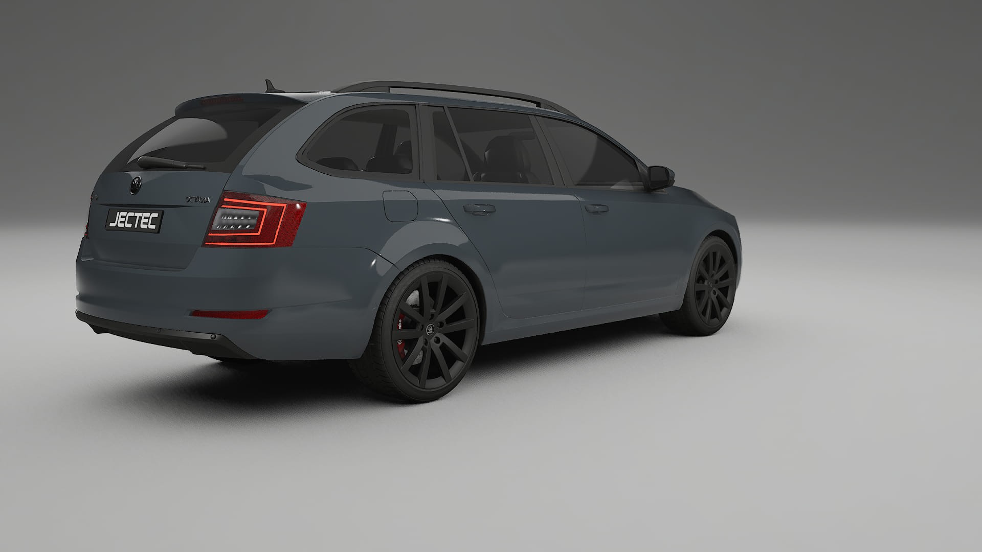Škoda Octavia combi 5E TPU Lackskyddsfilm | GRANITE Färgskiftande PPF – Komplett Förskuret Kit