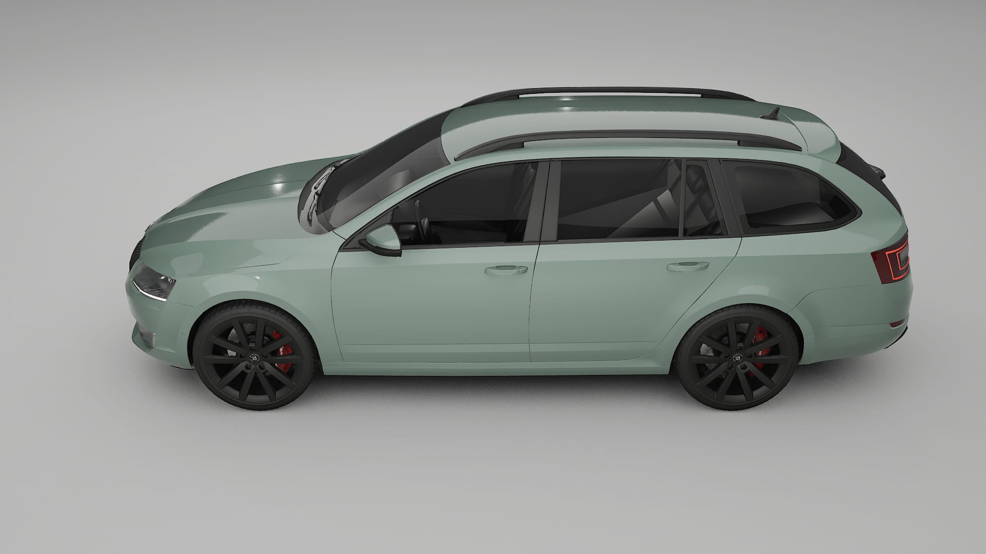 Škoda Octavia combi 5E TPU Lackskyddsfilm | CINDER Färgskiftande PPF – Komplett Förskuret Kit