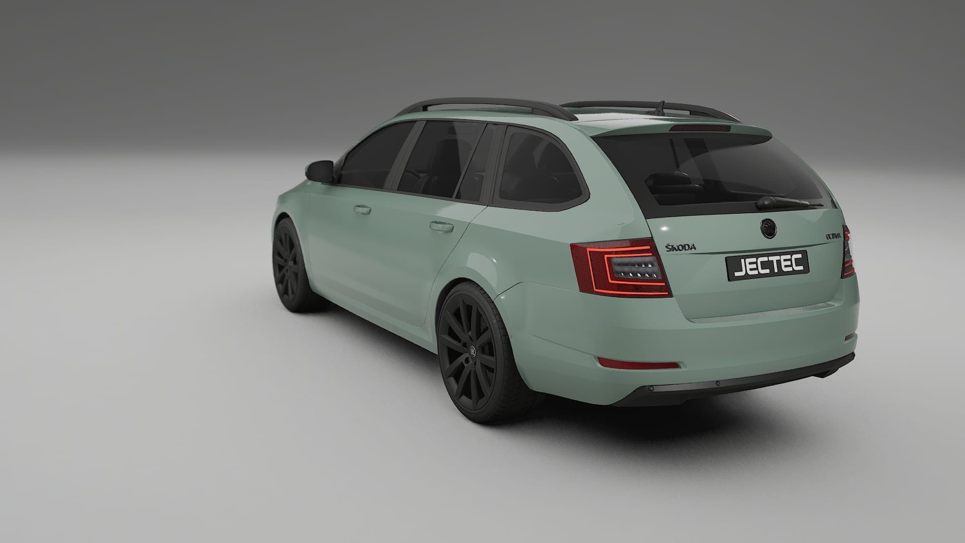 Škoda Octavia combi 5E TPU Lackskyddsfilm | CINDER Färgskiftande PPF – Komplett Förskuret Kit