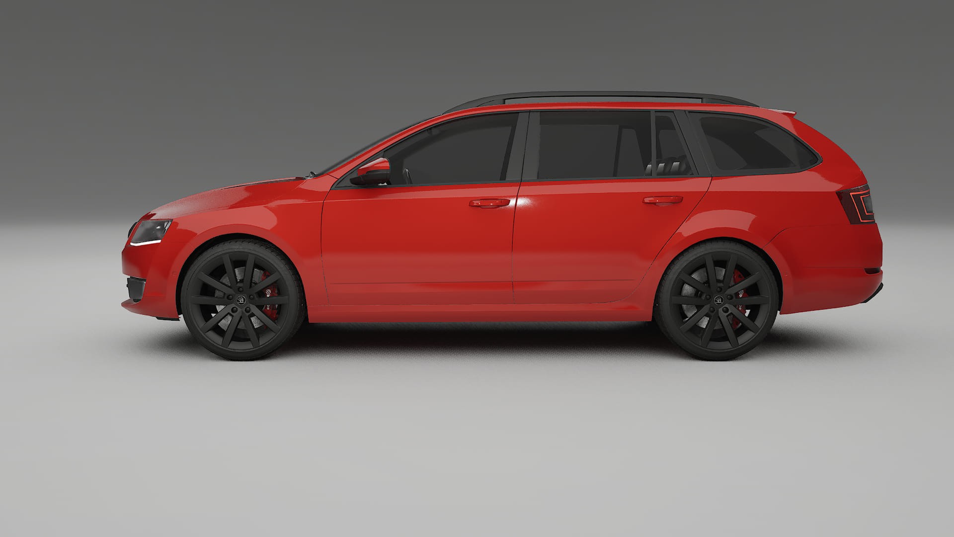 Škoda Octavia combi 5E TPU Lackskyddsfilm | BLAZE Färgskiftande PPF – Komplett Förskuret Kit