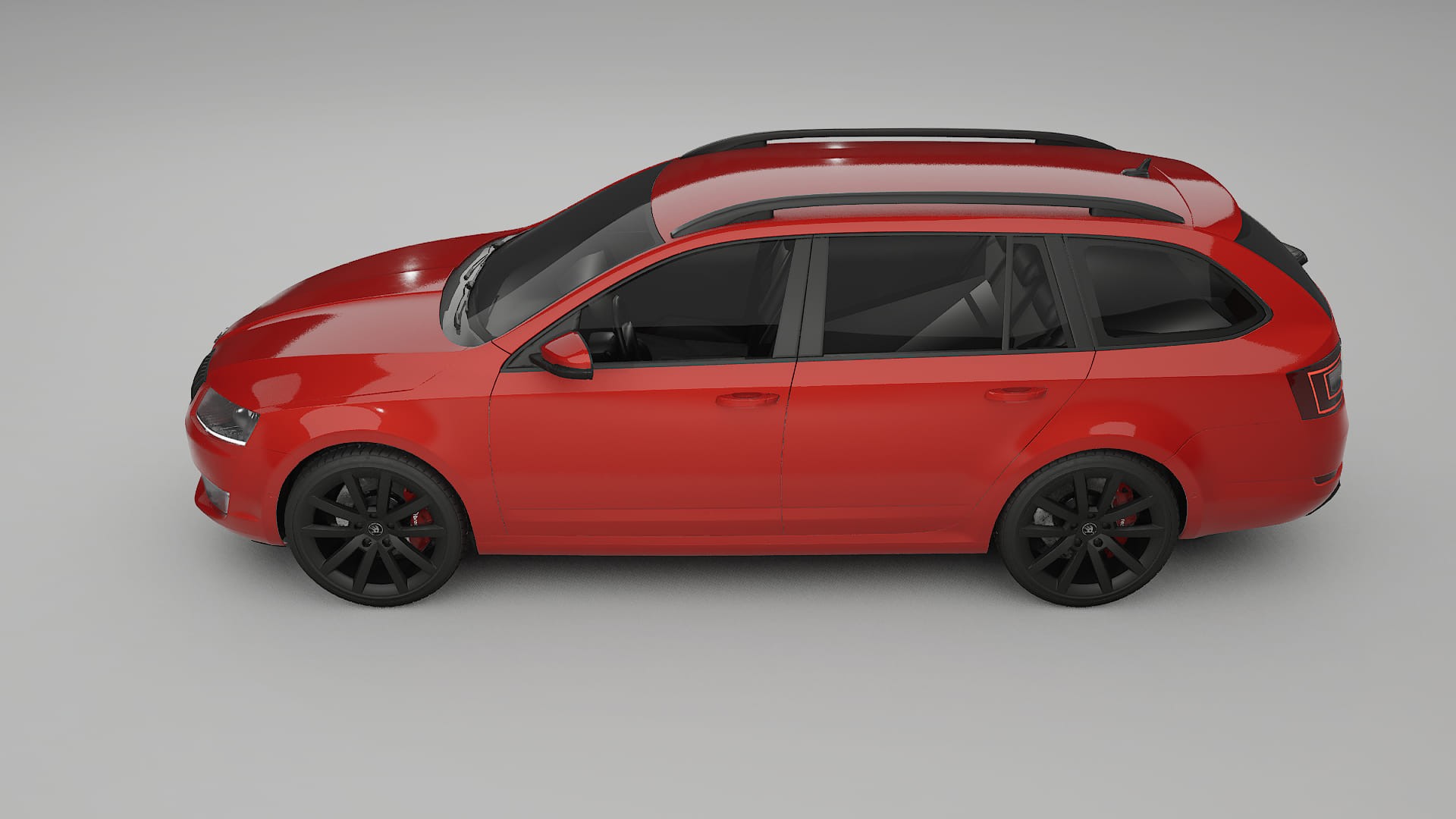 Škoda Octavia combi 5E TPU Lackskyddsfilm | BLAZE Färgskiftande PPF – Komplett Förskuret Kit