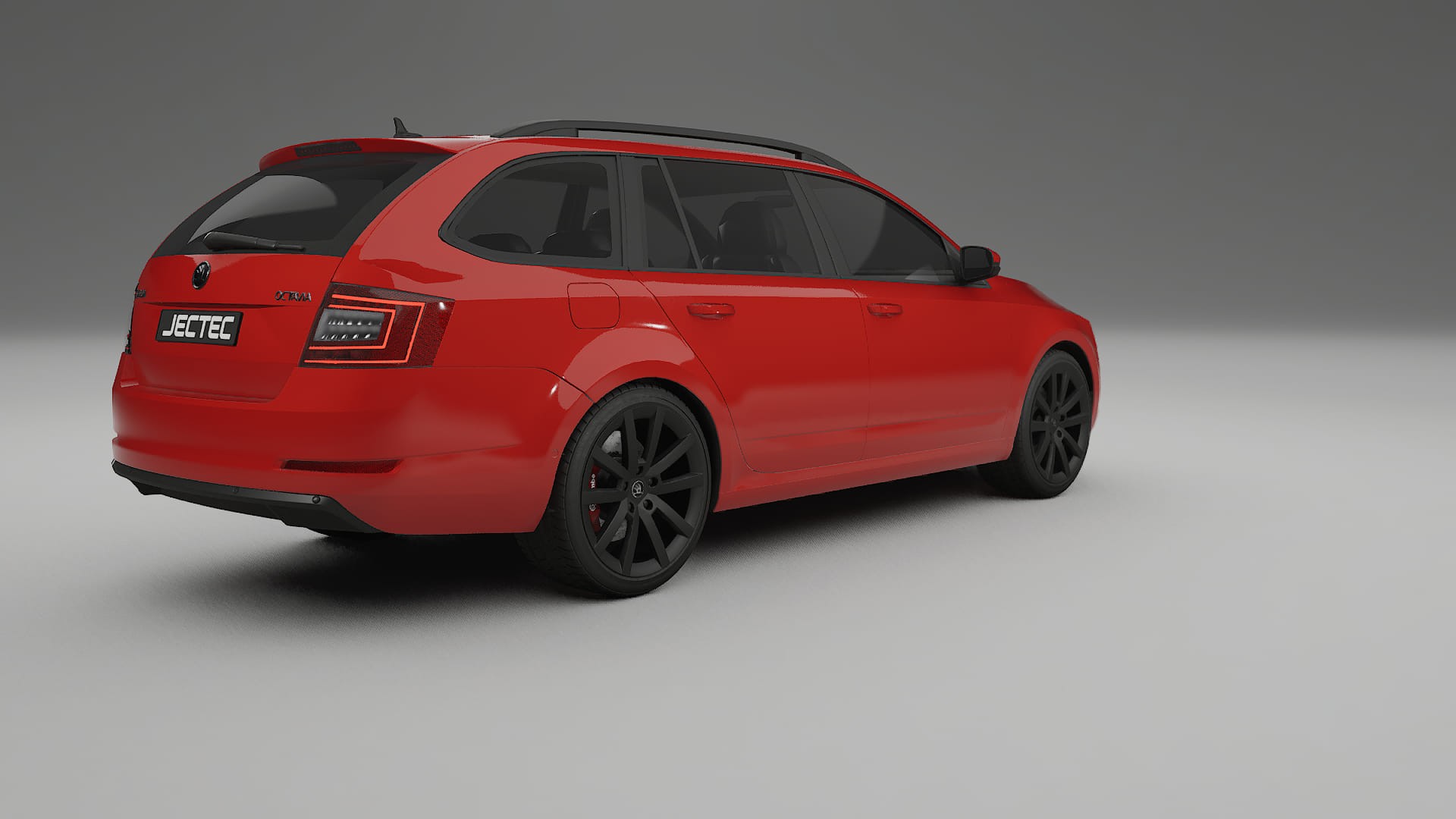 Škoda Octavia combi 5E TPU Lackskyddsfilm | BLAZE Färgskiftande PPF – Komplett Förskuret Kit