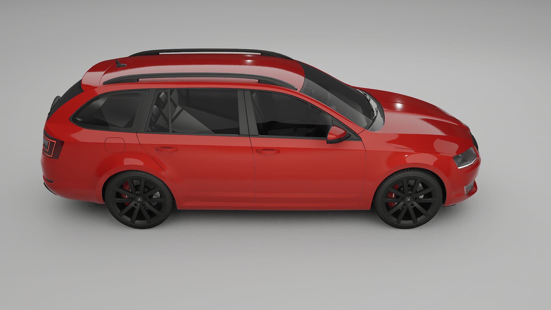 Škoda Octavia combi 5E TPU Lackskyddsfilm | BLAZE Färgskiftande PPF – Komplett Förskuret Kit