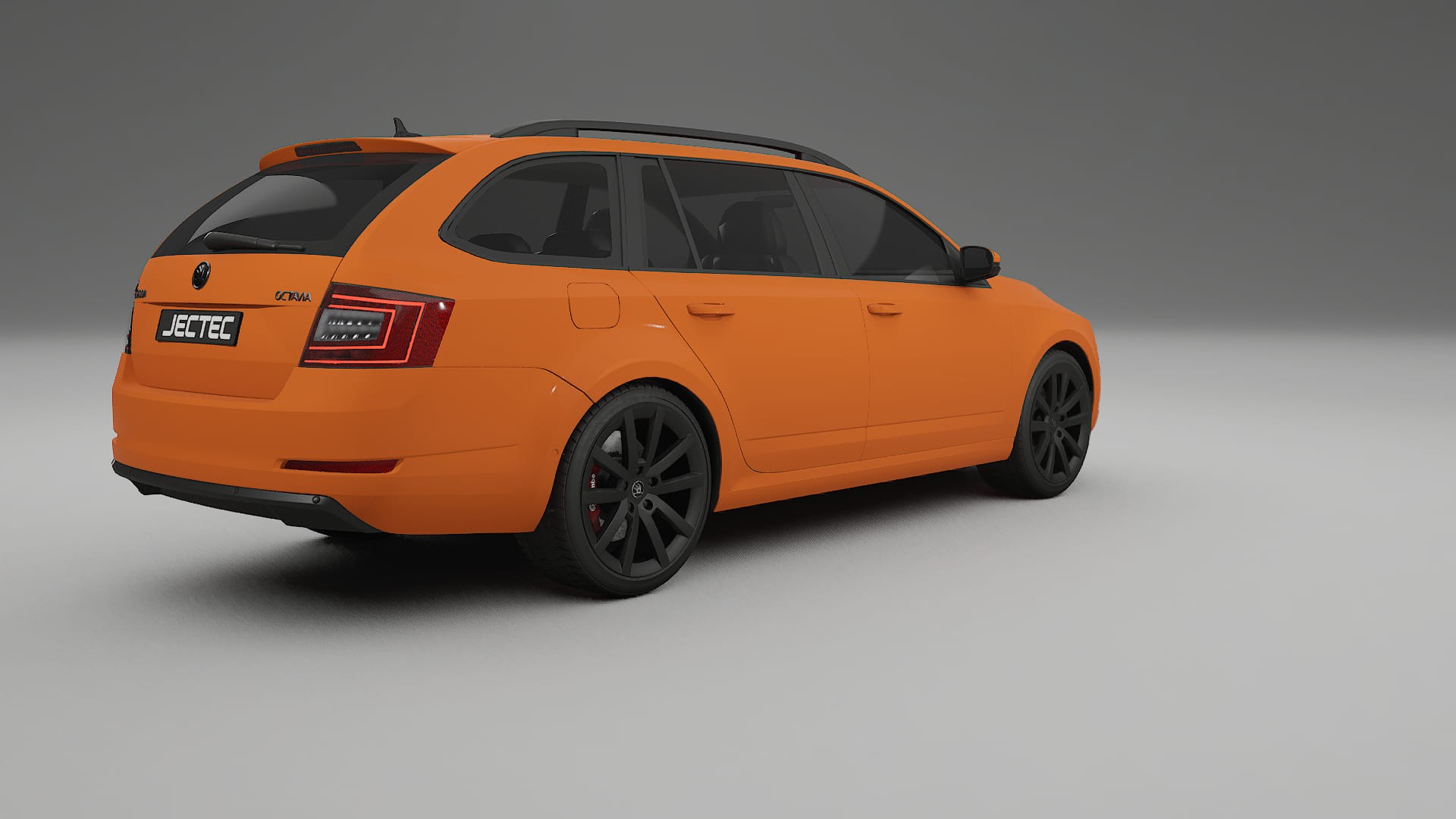 Škoda Octavia combi 5E TPU Lackskyddsfilm | ROCKET Färgskiftande PPF – Komplett Förskuret Kit