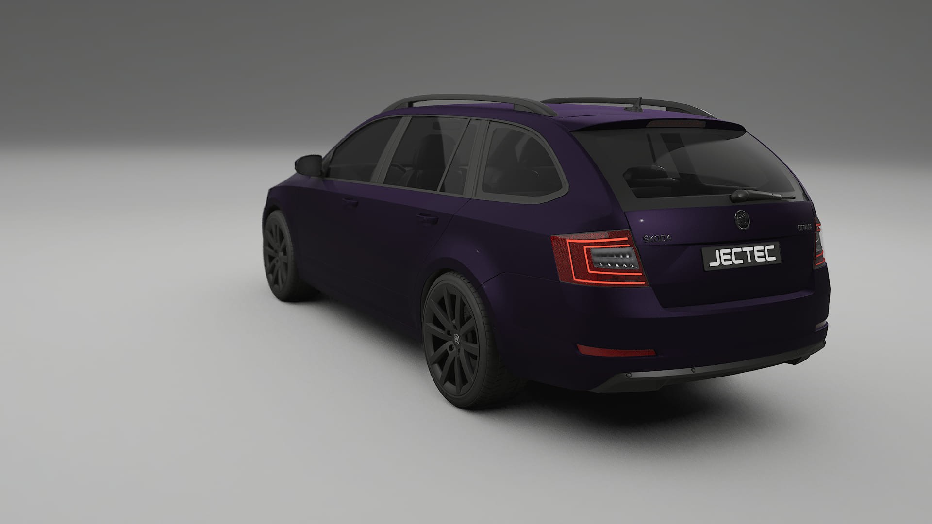 Škoda Octavia combi 5E TPU Lackskyddsfilm | VIOLET Färgskiftande PPF – Komplett Förskuret Kit