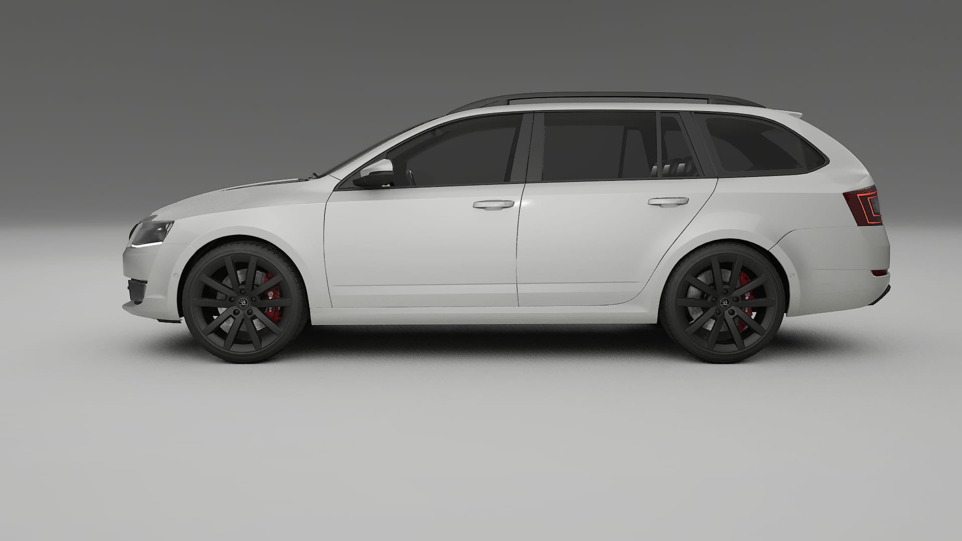 Škoda Octavia combi 5E TPU Lackskyddsfilm | PEARL Färgskiftande PPF – Komplett Förskuret Kit