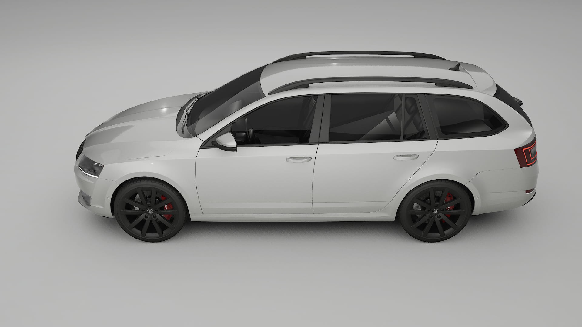 Škoda Octavia combi 5E TPU Lackskyddsfilm | PEARL Färgskiftande PPF – Komplett Förskuret Kit