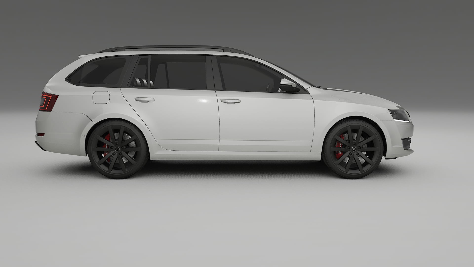Škoda Octavia combi 5E TPU Lackskyddsfilm | PEARL Färgskiftande PPF – Komplett Förskuret Kit