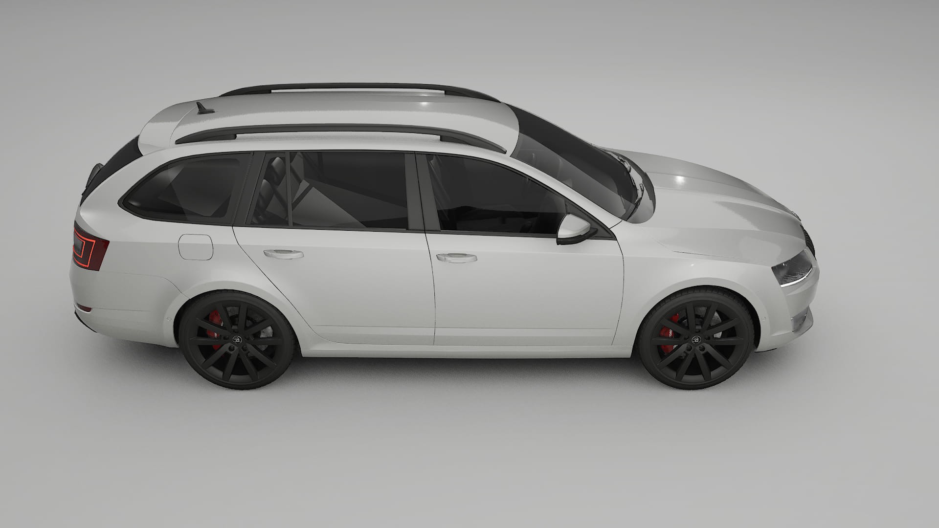 Škoda Octavia combi 5E TPU Lackskyddsfilm | PEARL Färgskiftande PPF – Komplett Förskuret Kit