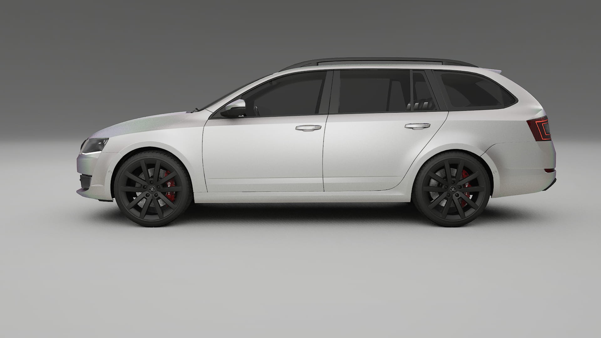 Škoda Octavia combi 5E TPU Lackskyddsfilm | NEBULA Färgskiftande PPF – Komplett Förskuret Kit
