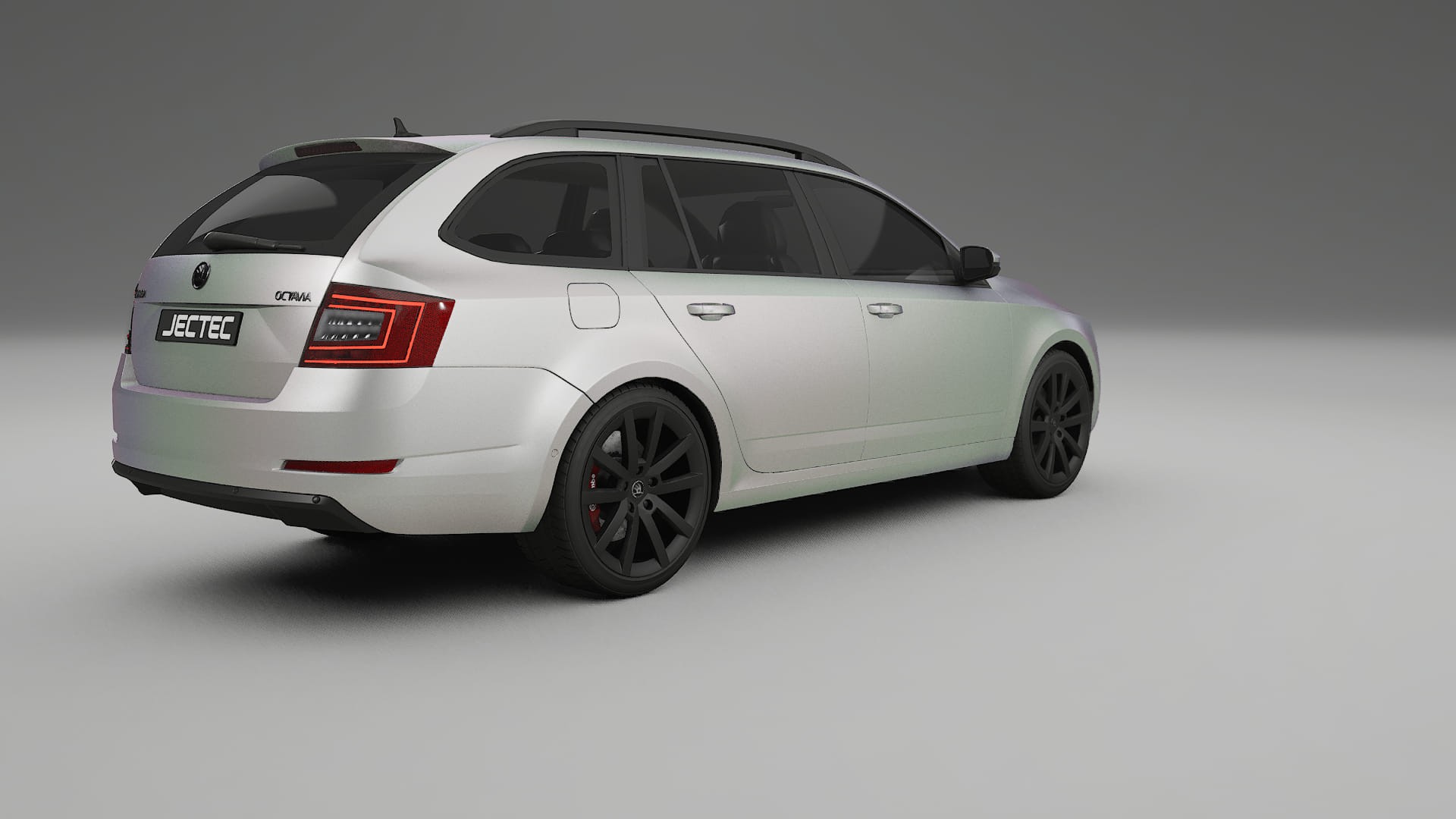 Škoda Octavia combi 5E TPU Lackskyddsfilm | NEBULA Färgskiftande PPF – Komplett Förskuret Kit