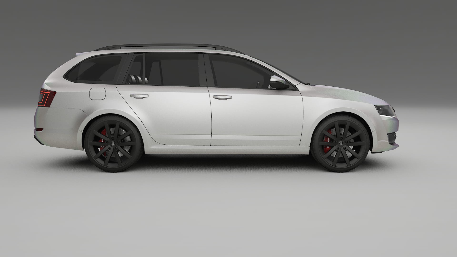 Škoda Octavia combi 5E TPU Lackskyddsfilm | NEBULA Färgskiftande PPF – Komplett Förskuret Kit