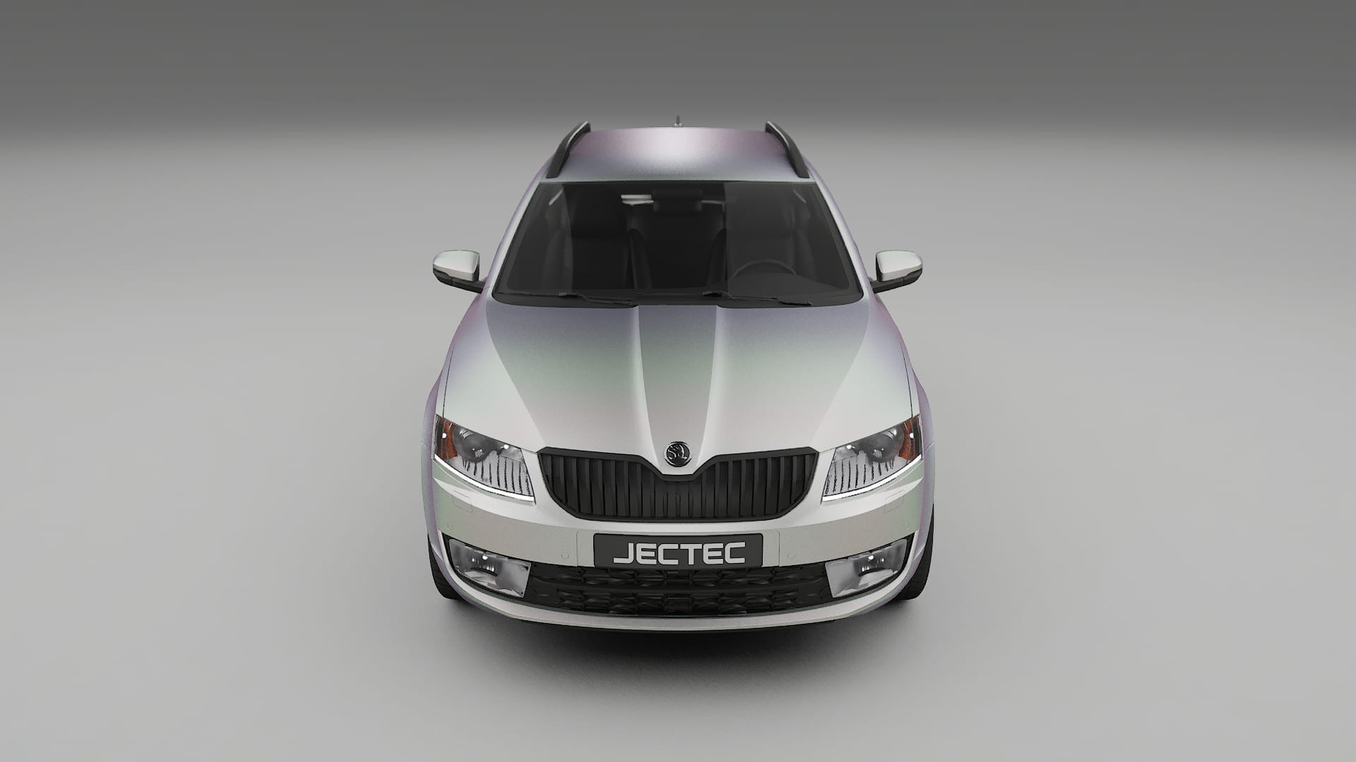 Škoda Octavia combi 5E TPU Lackskyddsfilm | NEBULA Färgskiftande PPF – Komplett Förskuret Kit