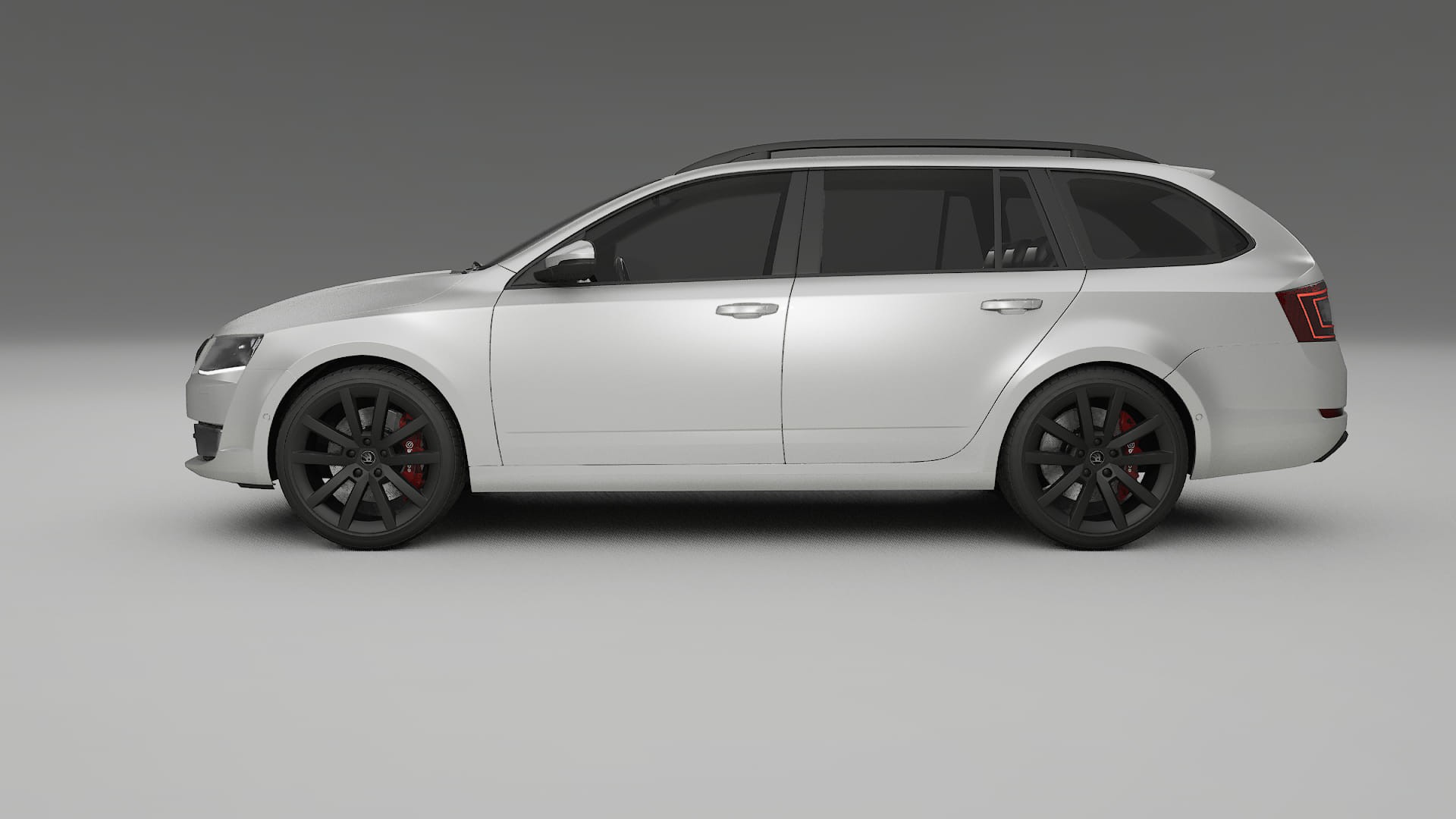 Škoda Octavia combi 5E TPU Lackskyddsfilm | OPAL Färgskiftande PPF – Komplett Förskuret Kit