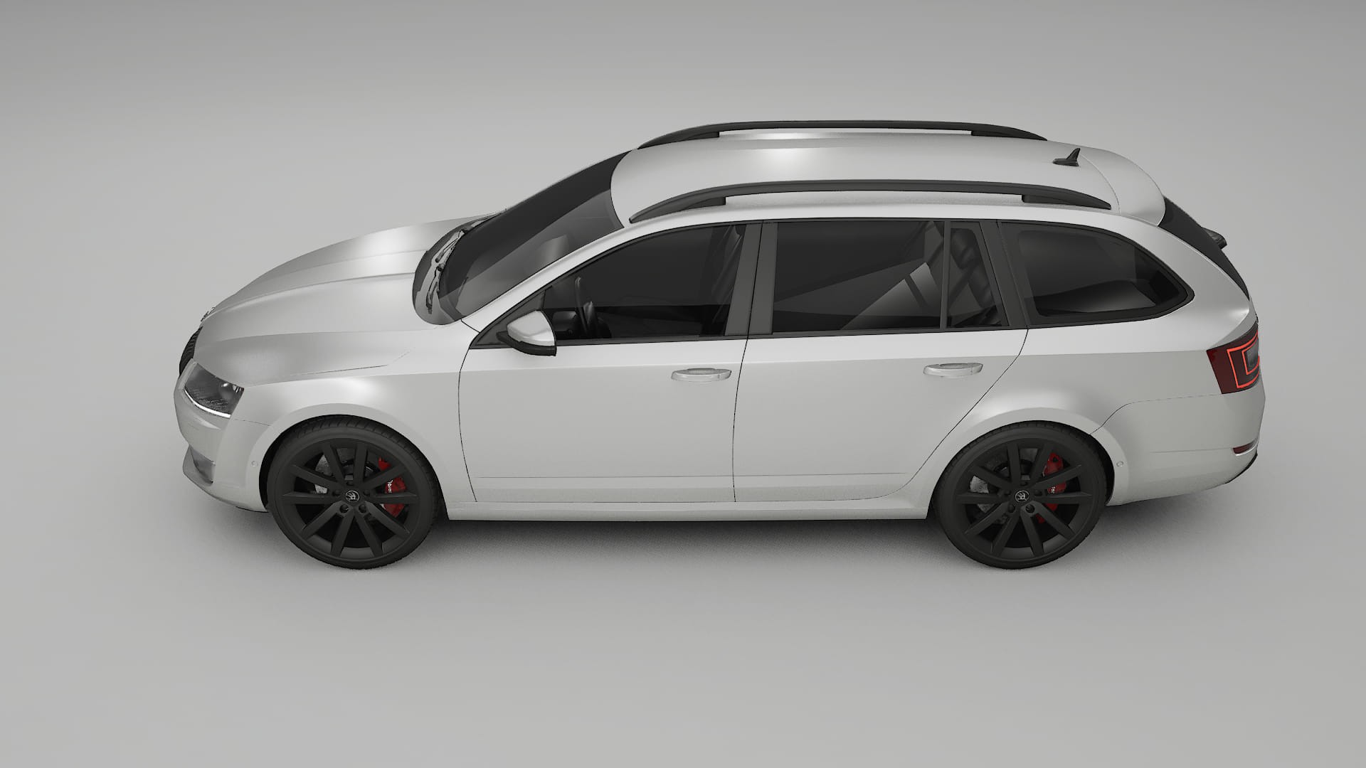 Škoda Octavia combi 5E TPU Lackskyddsfilm | OPAL Färgskiftande PPF – Komplett Förskuret Kit