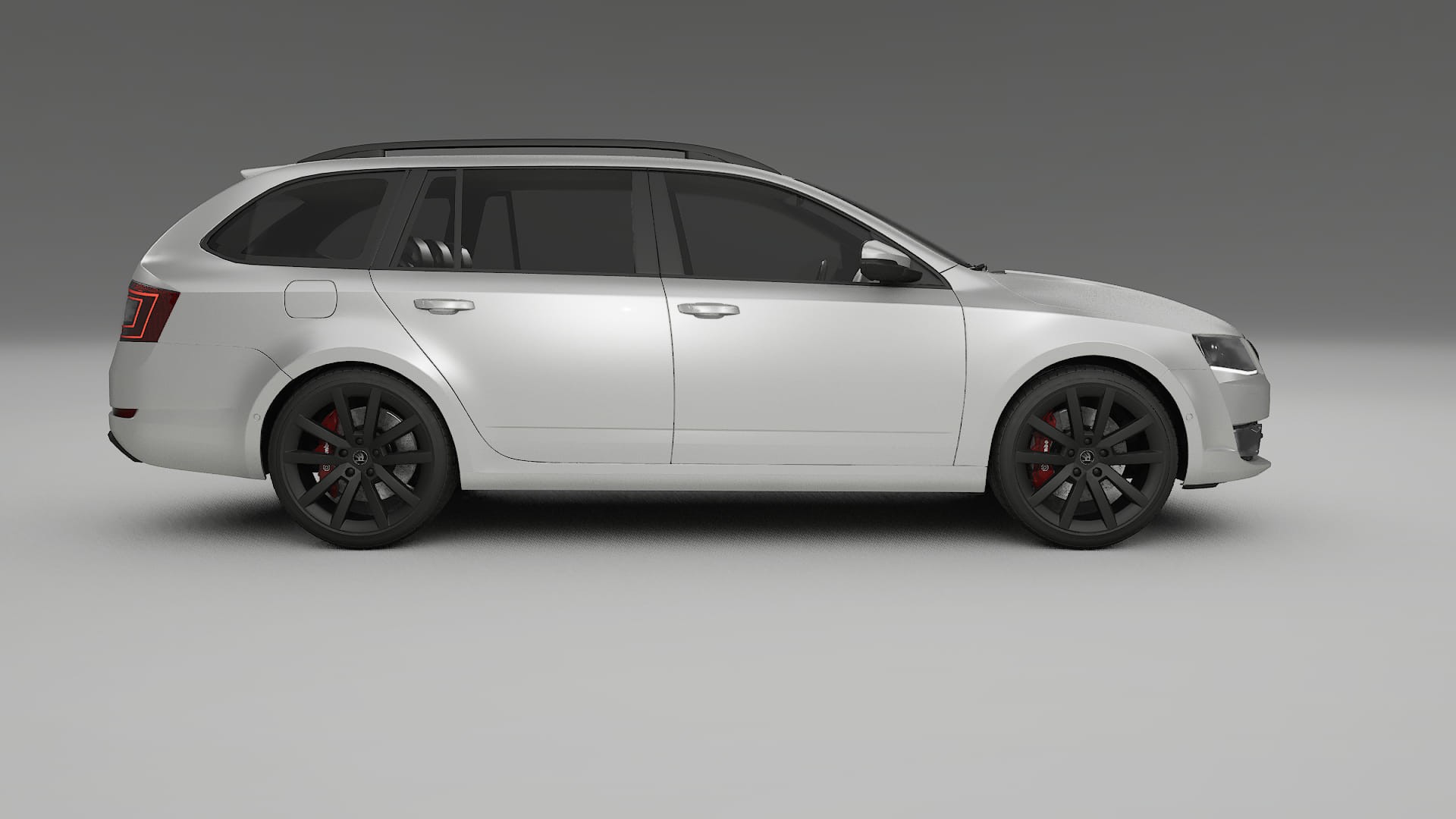 Škoda Octavia combi 5E TPU Lackskyddsfilm | OPAL Färgskiftande PPF – Komplett Förskuret Kit