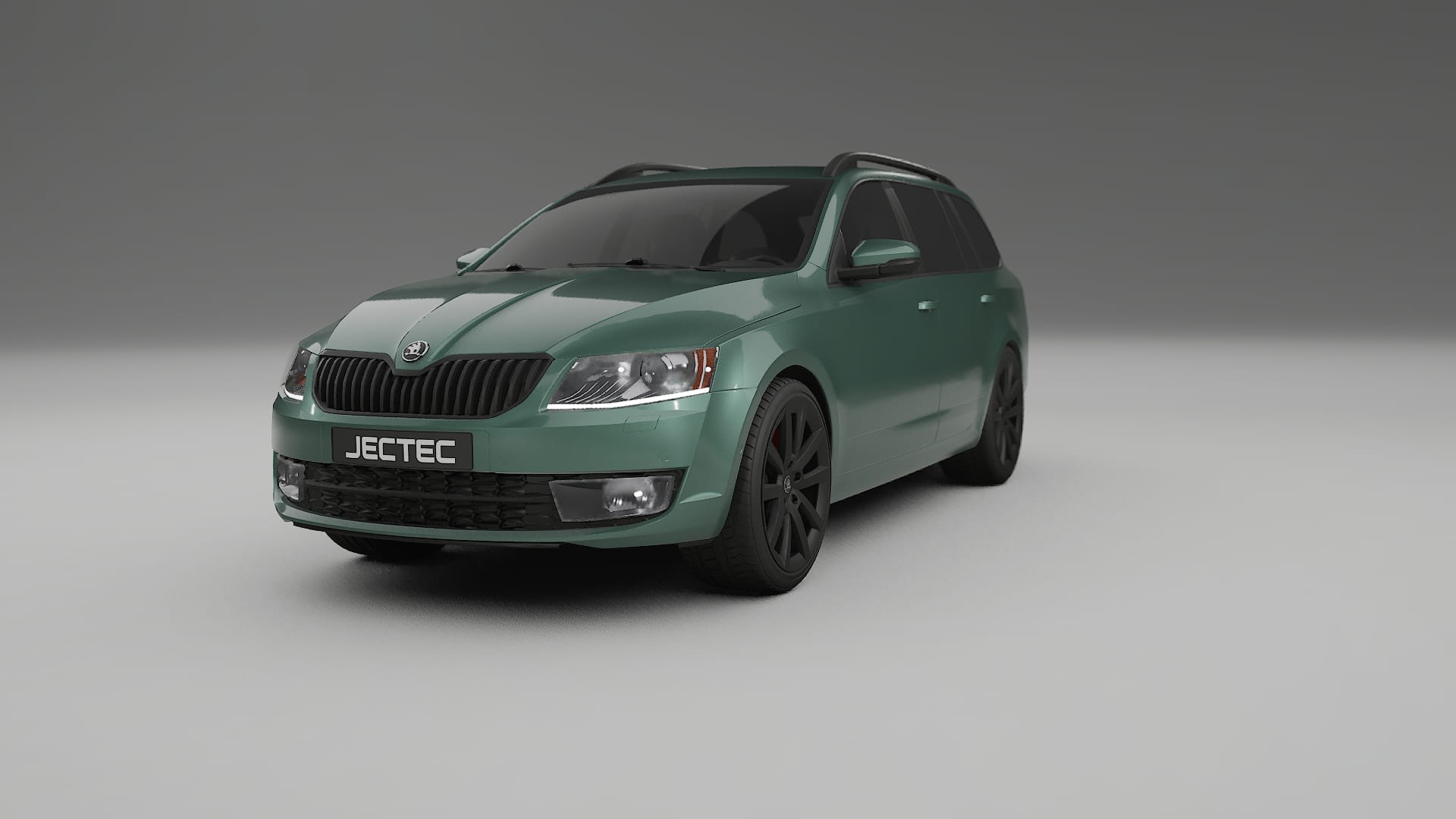 Škoda Octavia combi 5E TPU Lackskyddsfilm | EVERGREEN Färgskiftande PPF – Komplett Förskuret Kit