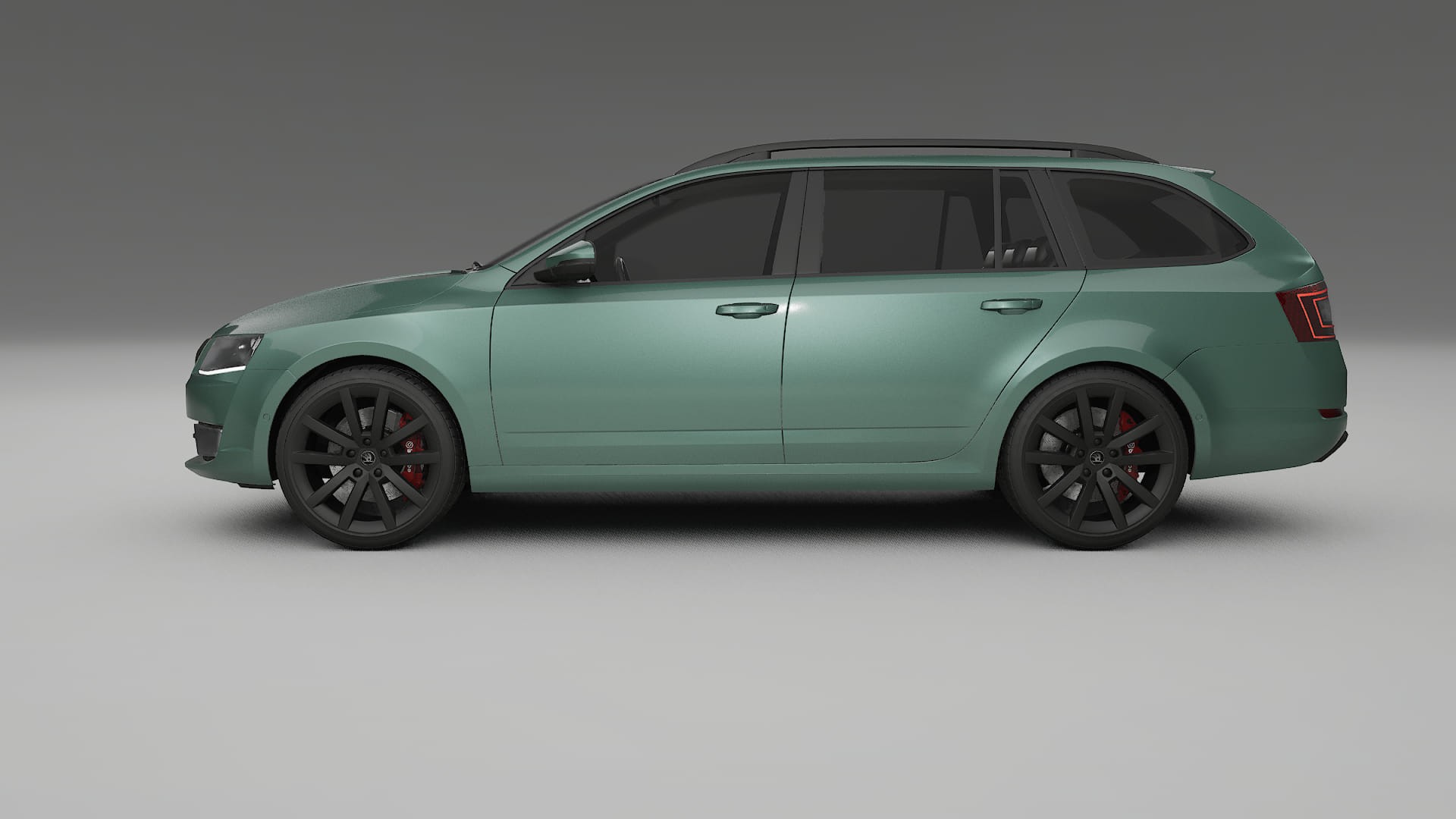 Škoda Octavia combi 5E TPU Lackskyddsfilm | EVERGREEN Färgskiftande PPF – Komplett Förskuret Kit