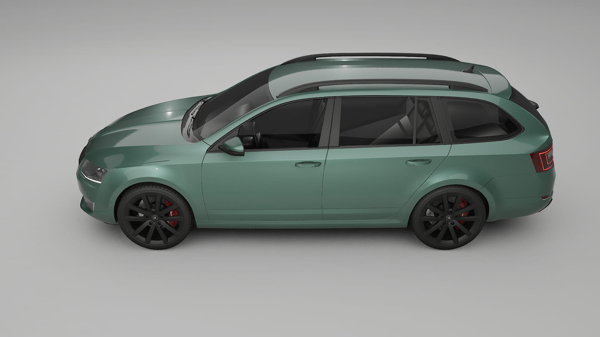 Škoda Octavia combi 5E TPU Lackskyddsfilm | EVERGREEN Färgskiftande PPF – Komplett Förskuret Kit