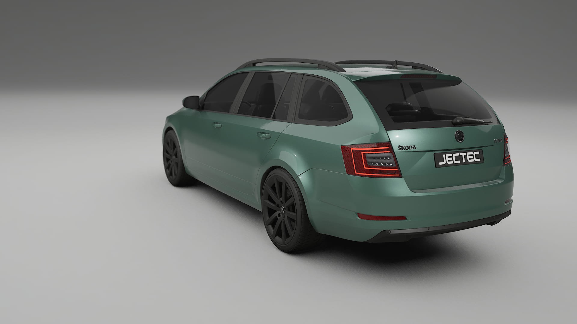 Škoda Octavia combi 5E TPU Lackskyddsfilm | EVERGREEN Färgskiftande PPF – Komplett Förskuret Kit